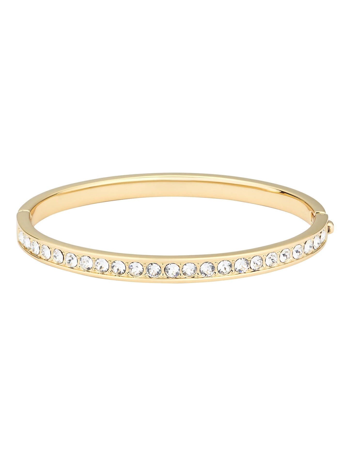 Ted Baker CLEMARA - Crystal Hinge Bangle Bracelet GOLD