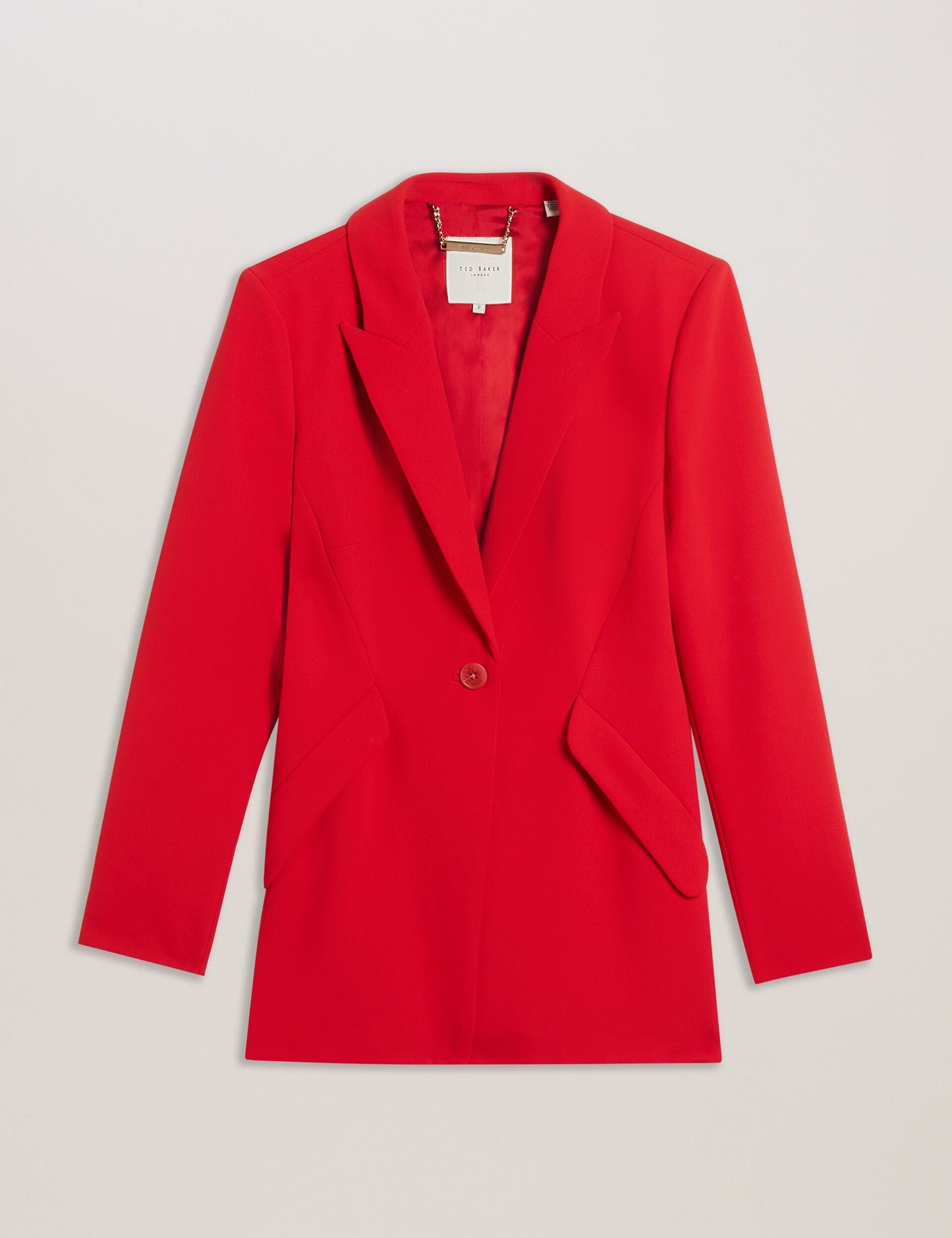 Ted Baker MANABL - Slim Fit Single Breasted Tailored Blazer RED
