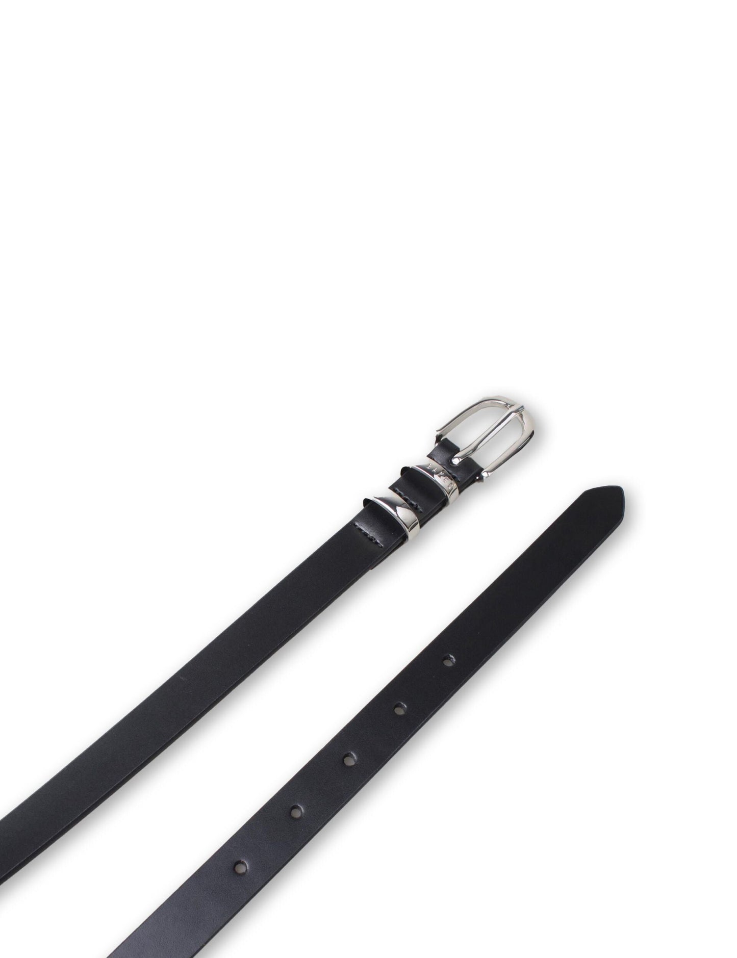 Ted Baker DUBELLAA - Smooth Narrow Belt BLACK