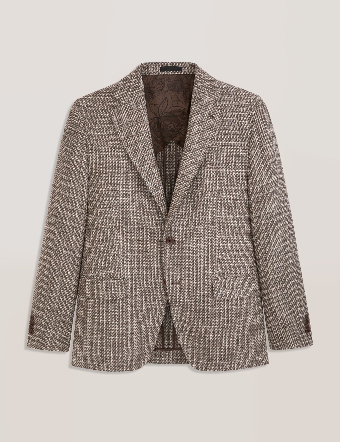Ted Baker WELLINGTON - Weave Suit Jacket TAN