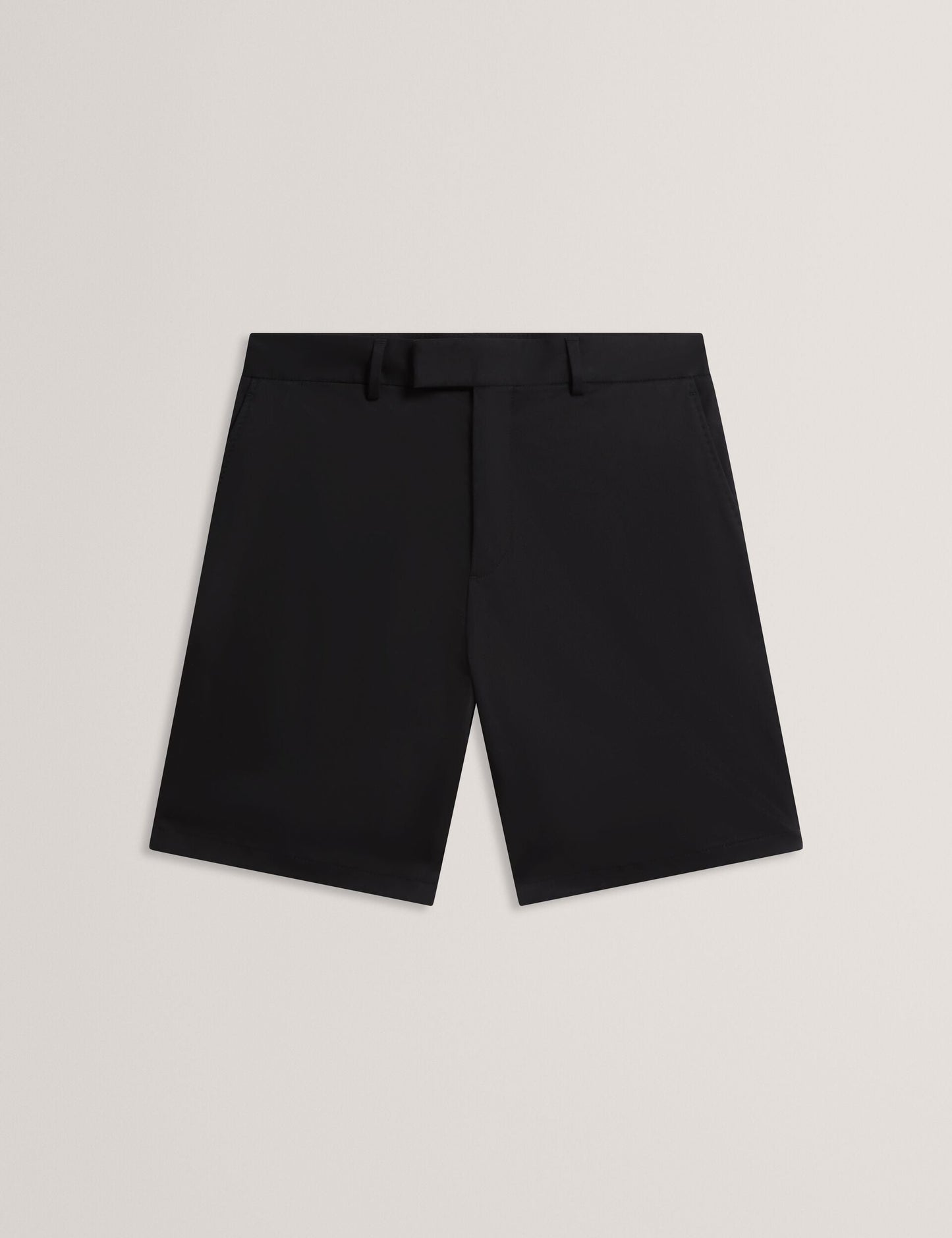 Ted Baker LOWETON Slim Leg Stretch Cotton Chino Shorts BLACK