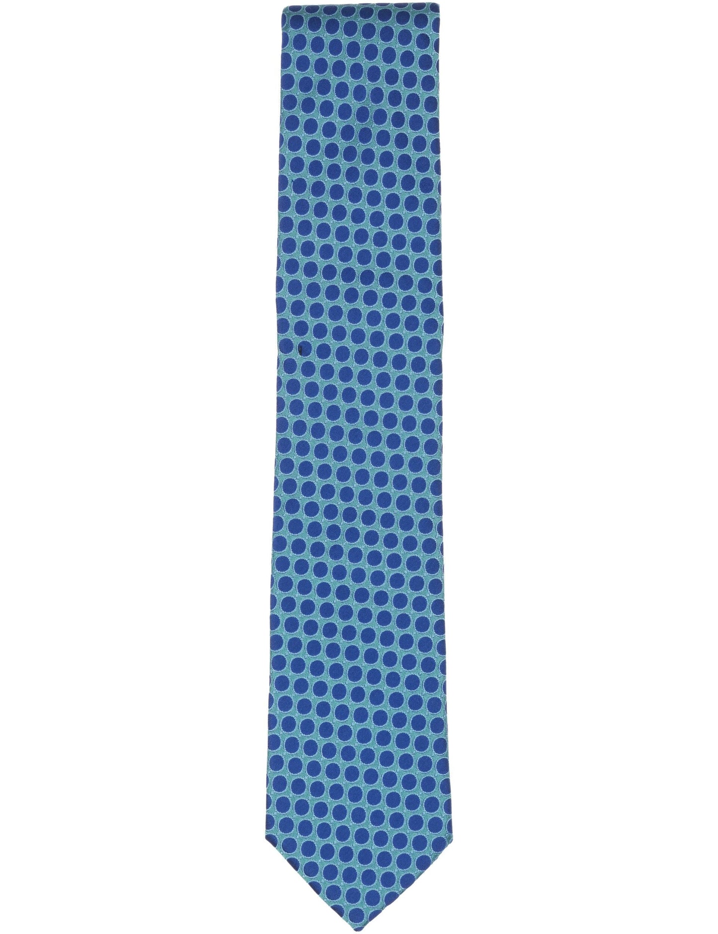 Ted Baker WILSON Dot Print Silk Tie LIGHT BLUE
