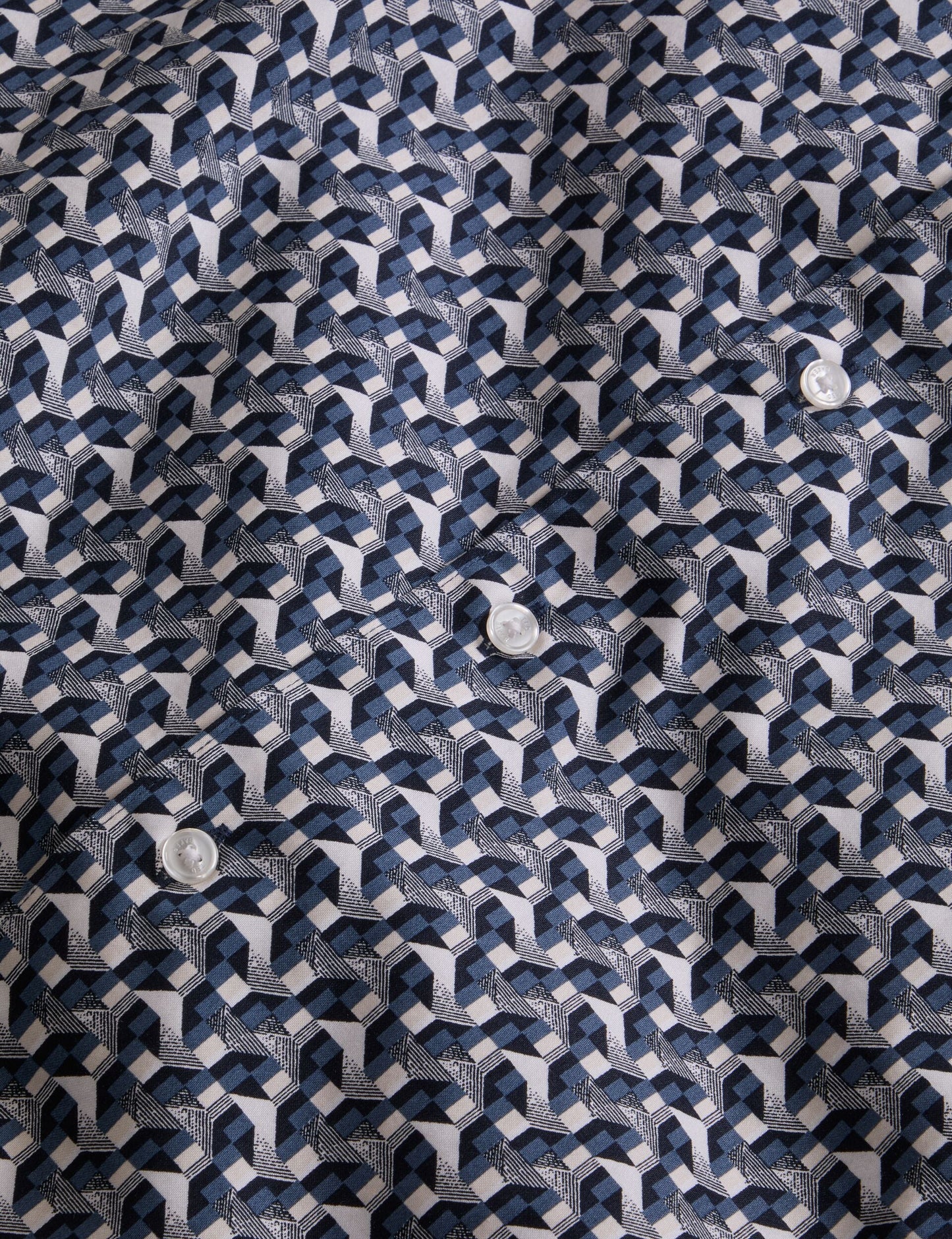 Ted Baker Printed Shirt - Printed Shirt DARK NAVY