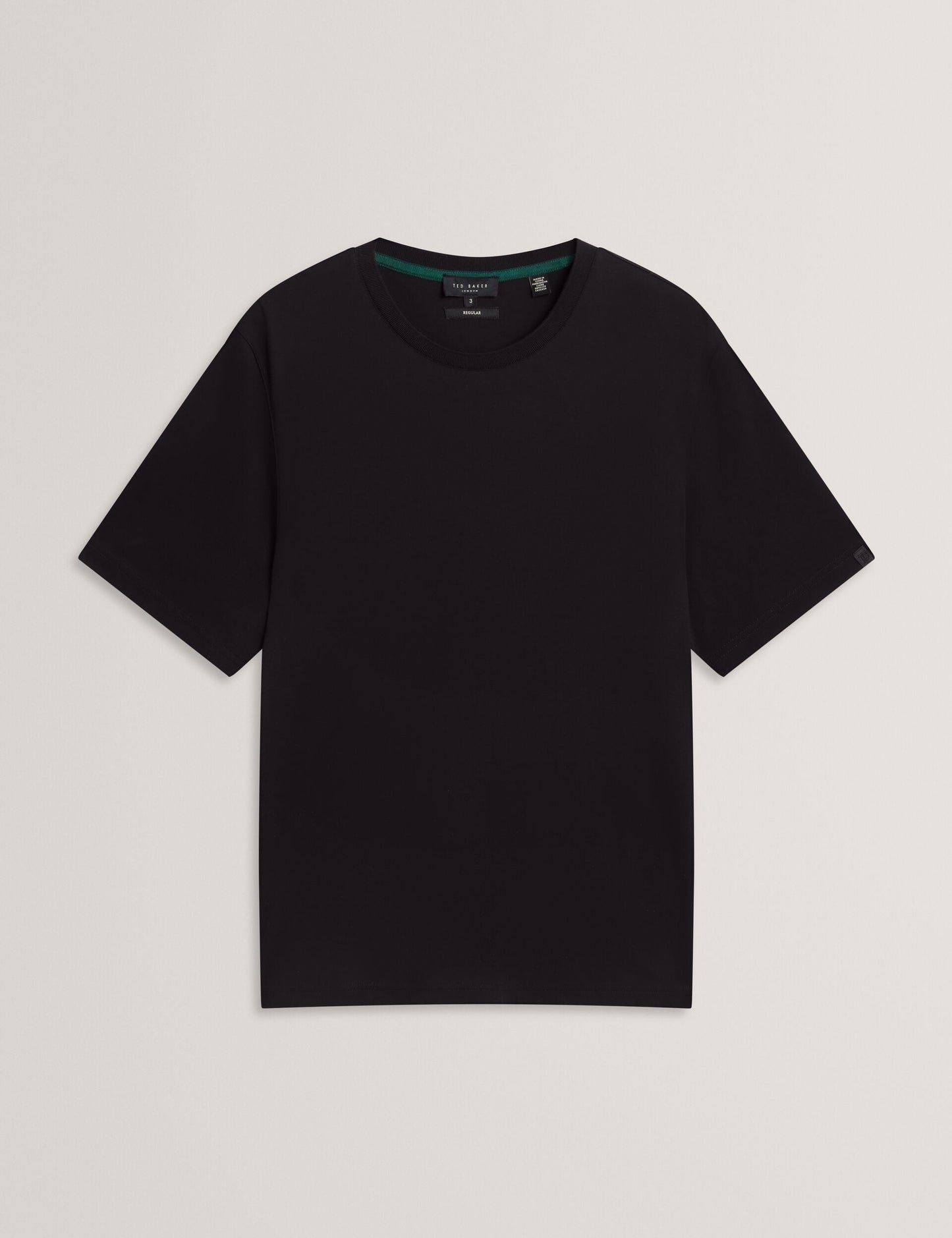 Ted Baker KONRRAD Soft Touch Crew Neck T-Shirt BLACK