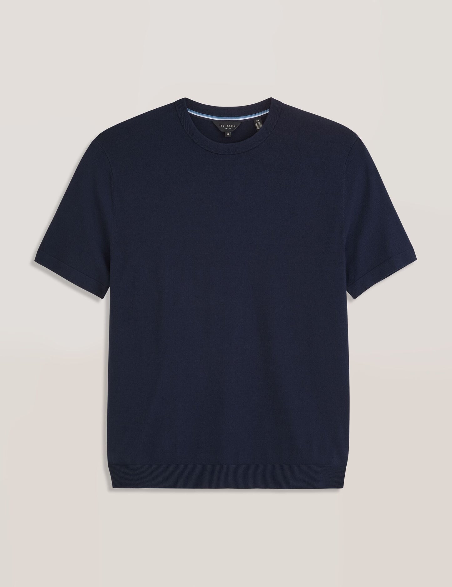 Ted Baker MODERN VISCOSE BLEND CREW - Sea Navy NAVY