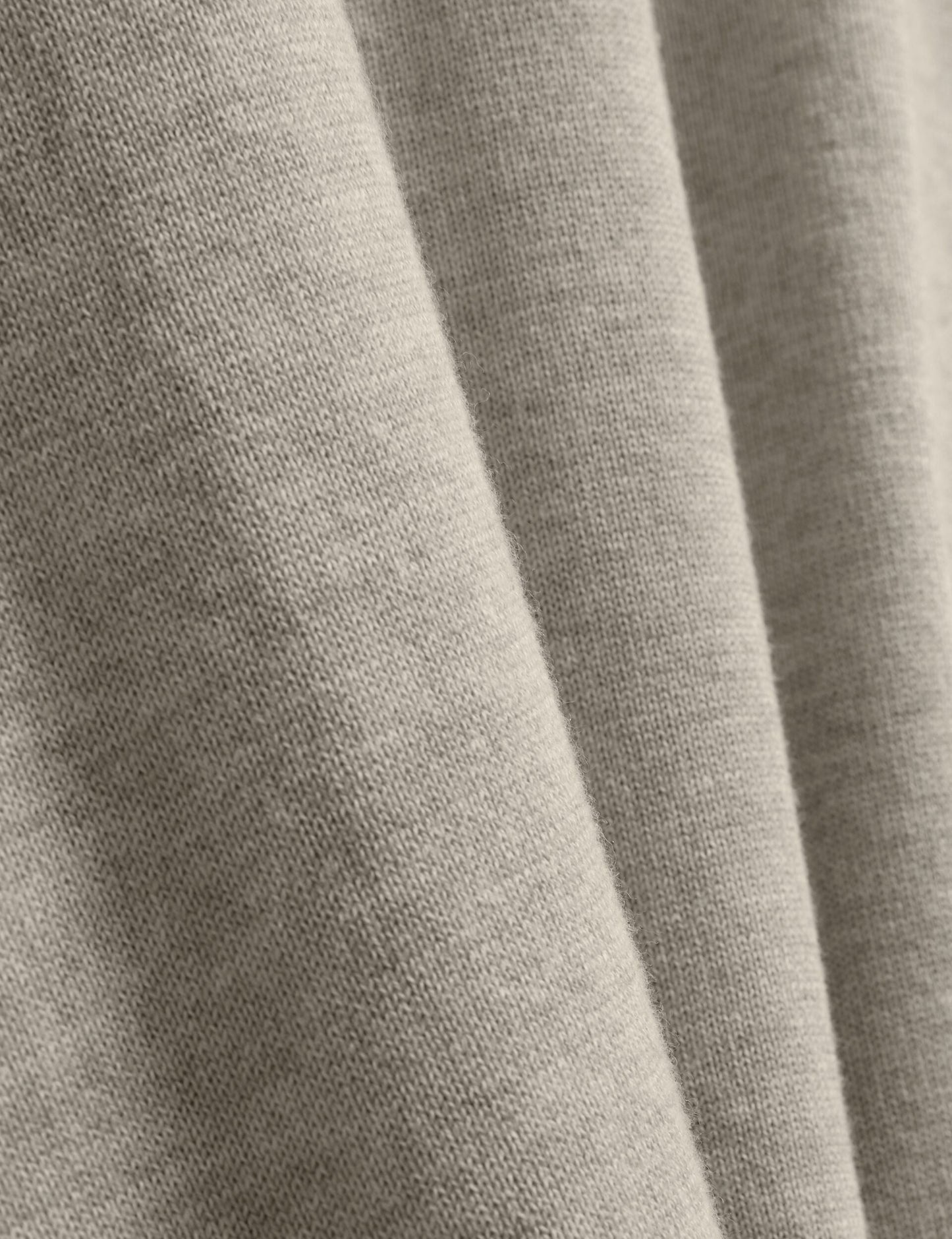 Ted Baker TORRENT - Wool Blend Ribbed Raglan Polo Shirt TAUPE