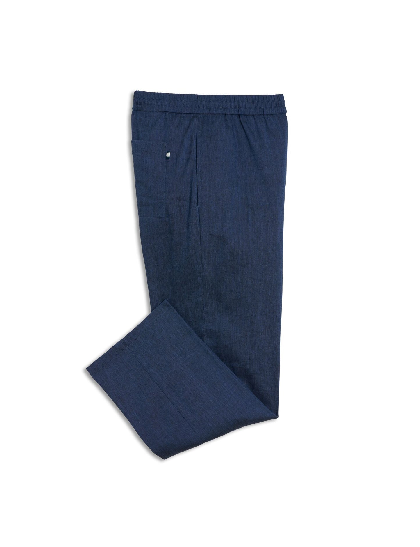 Ted Baker ARDMORE - Stretch Linen Trousers NAVY