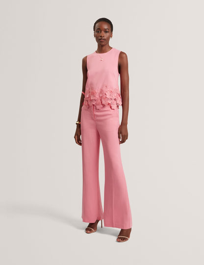 Ted Baker Issa Sleeveless Top PINK