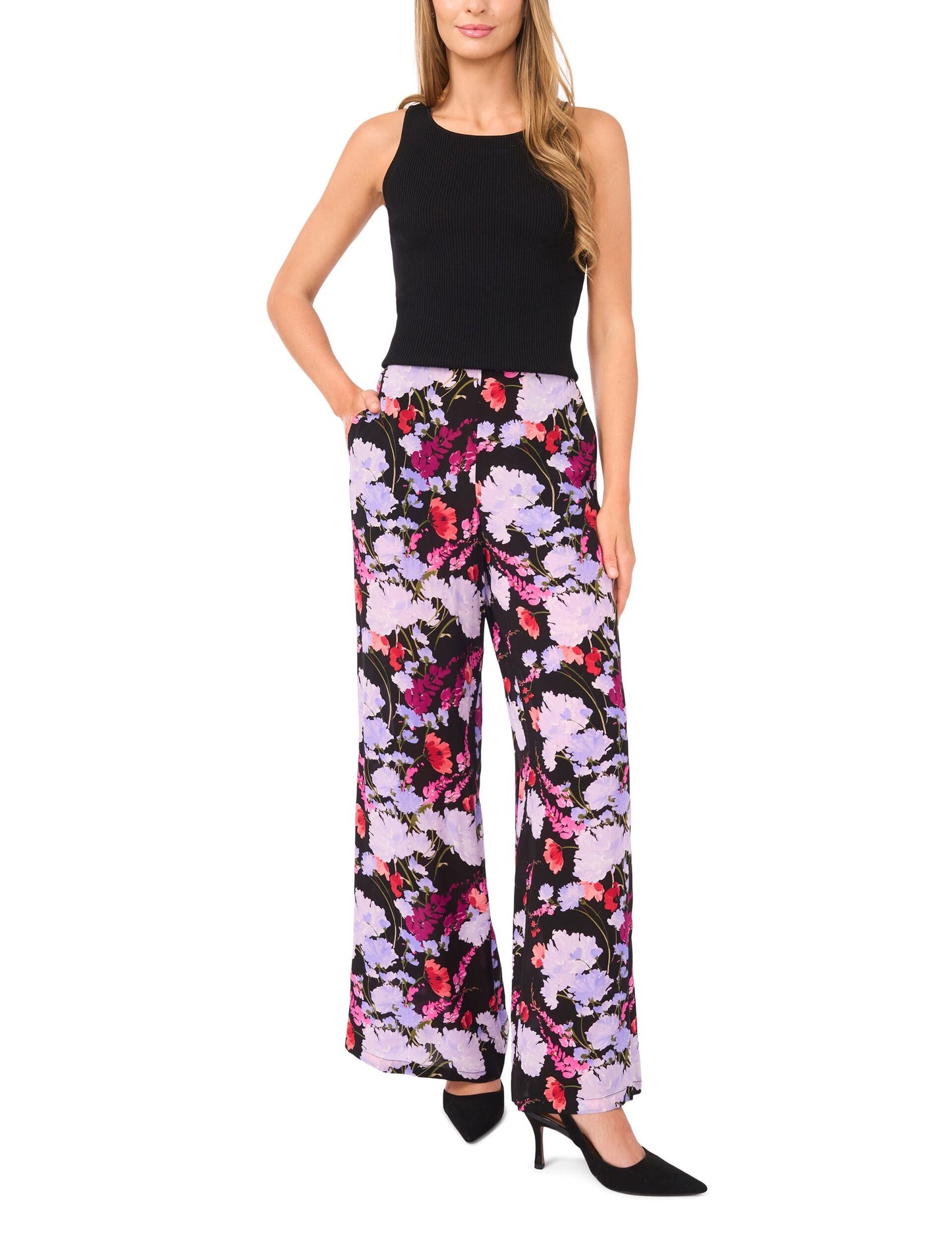 Ted Baker MAYAH - Wide Leg Pant BLACK
