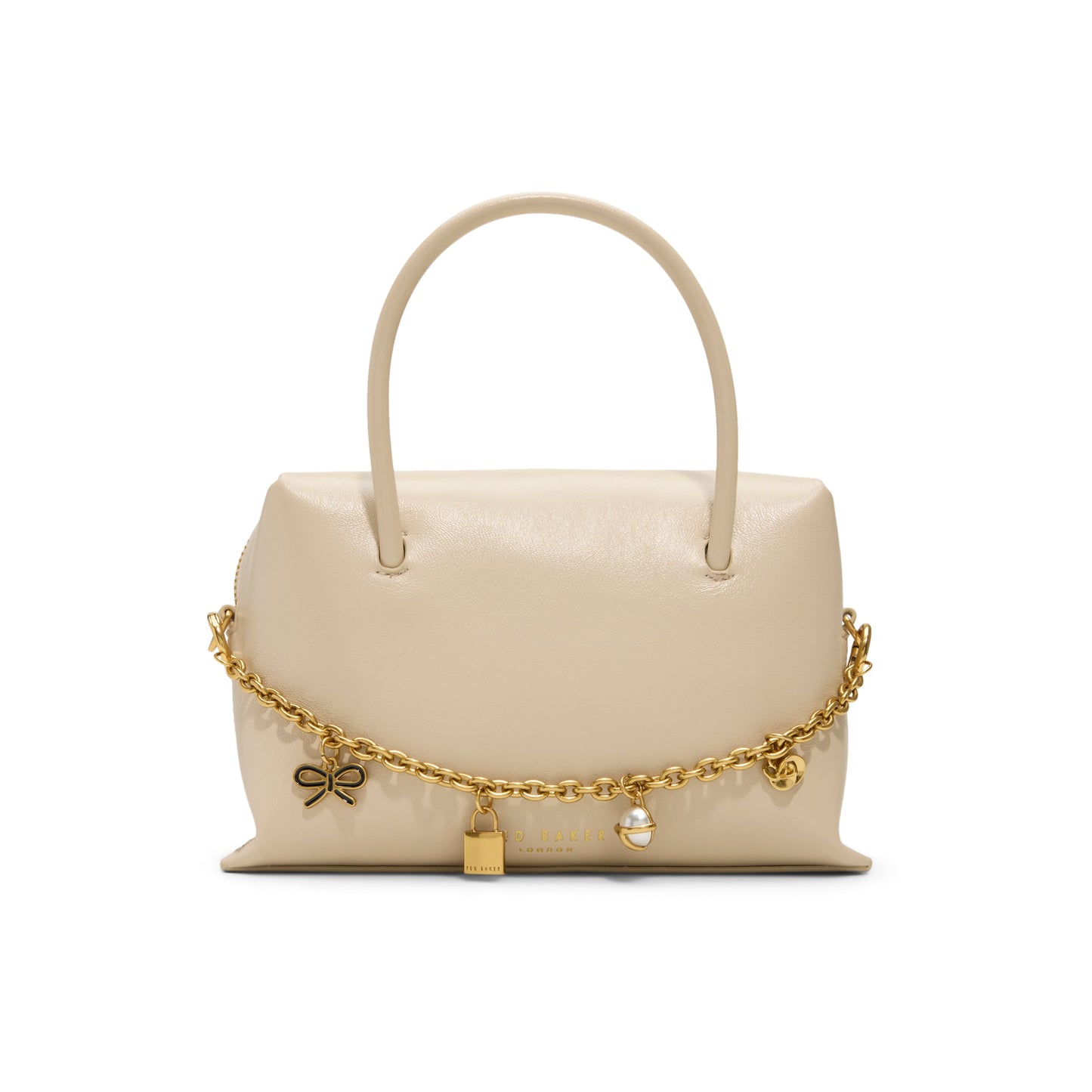 Ted Baker POPPY ROSE - Mini Top Handle Shoulder Bag WHITE