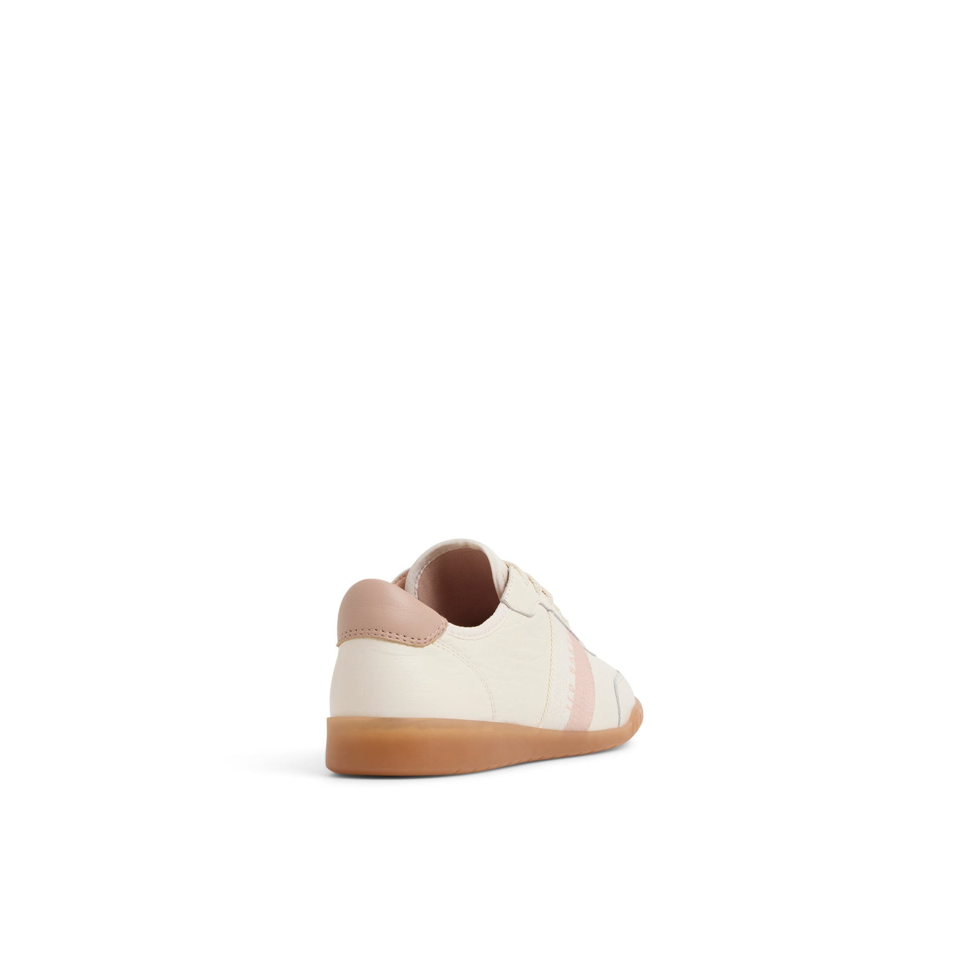 Ted Baker BEA Logo Stripe Leather Sneakers BLUSH PINK