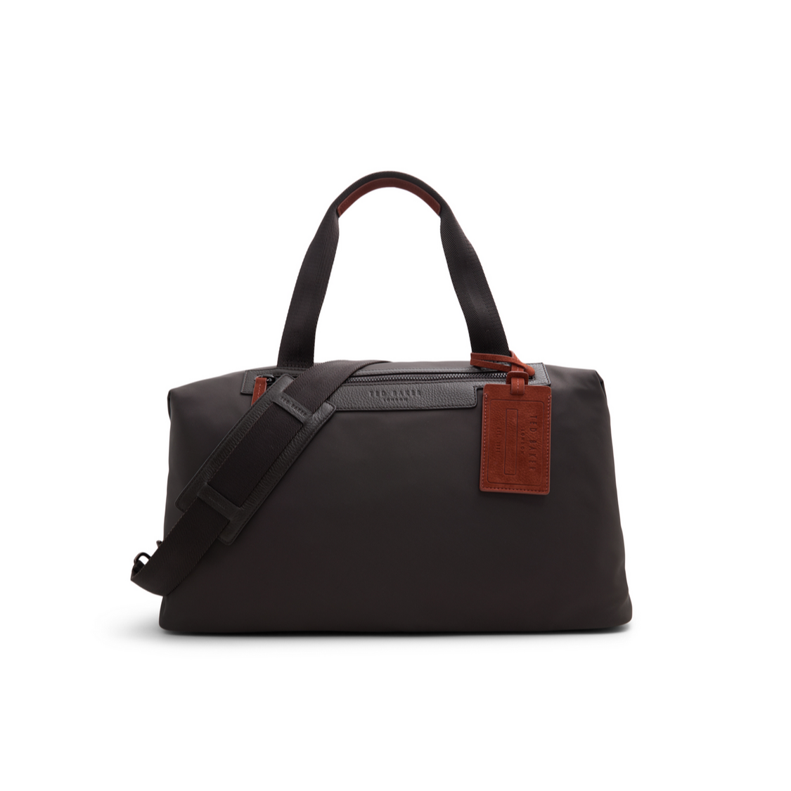 Ted Baker DUFFLE BAG DARK BROWN