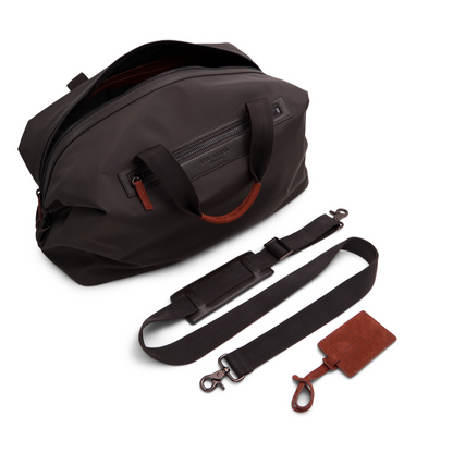Ted Baker DUFFLE BAG DARK BROWN