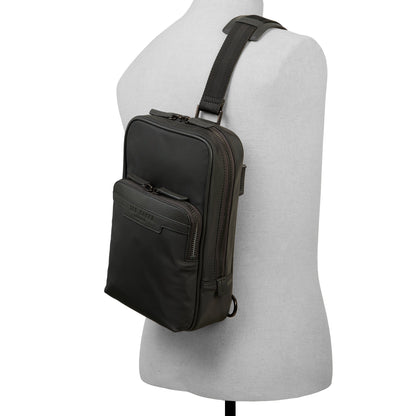 Ted Baker ALSTON - Sling Bag DARK BROWN