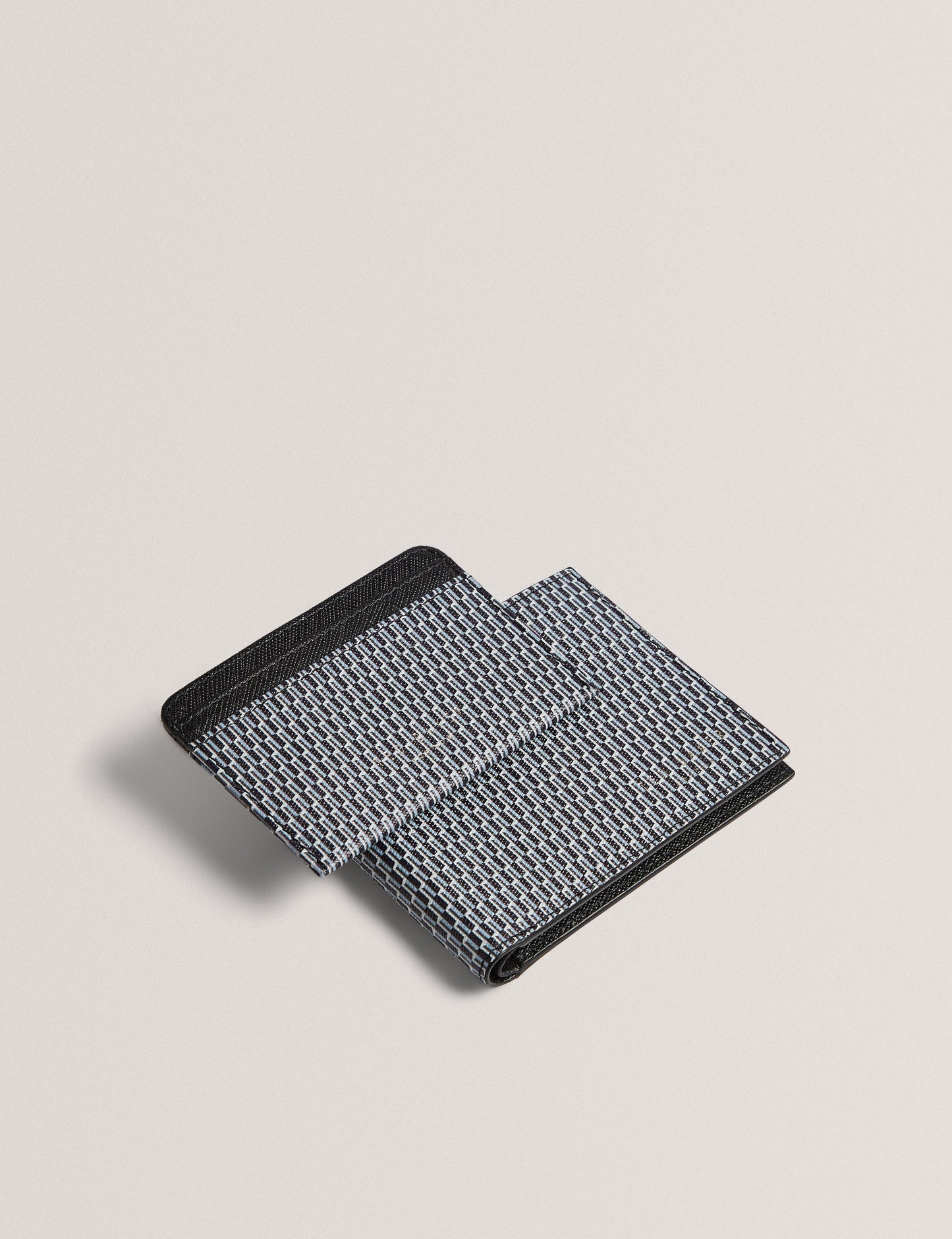 Ted Baker BECCKET - Printed Wallet and Cardholder Set BLACK