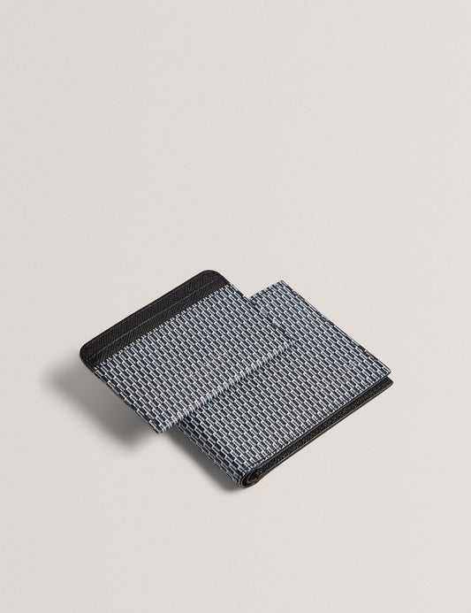 Ted Baker BECCKET - Printed Wallet and Cardholder Set BLACK