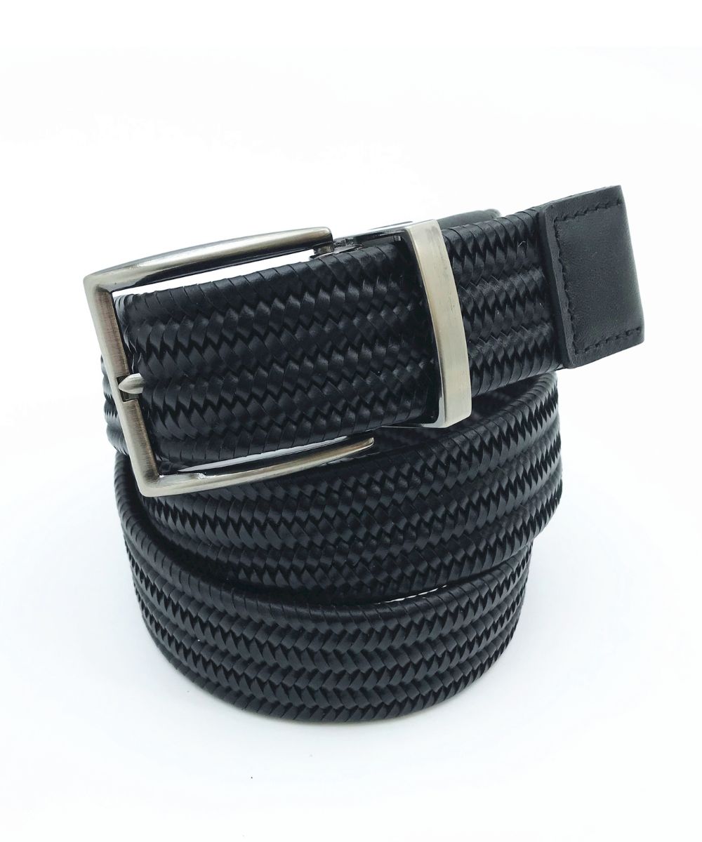 Ted Baker BRAIDED BELT – Black BLACK