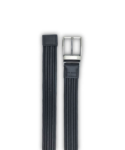 Ted Baker BRAIDED BELT – Black BLACK