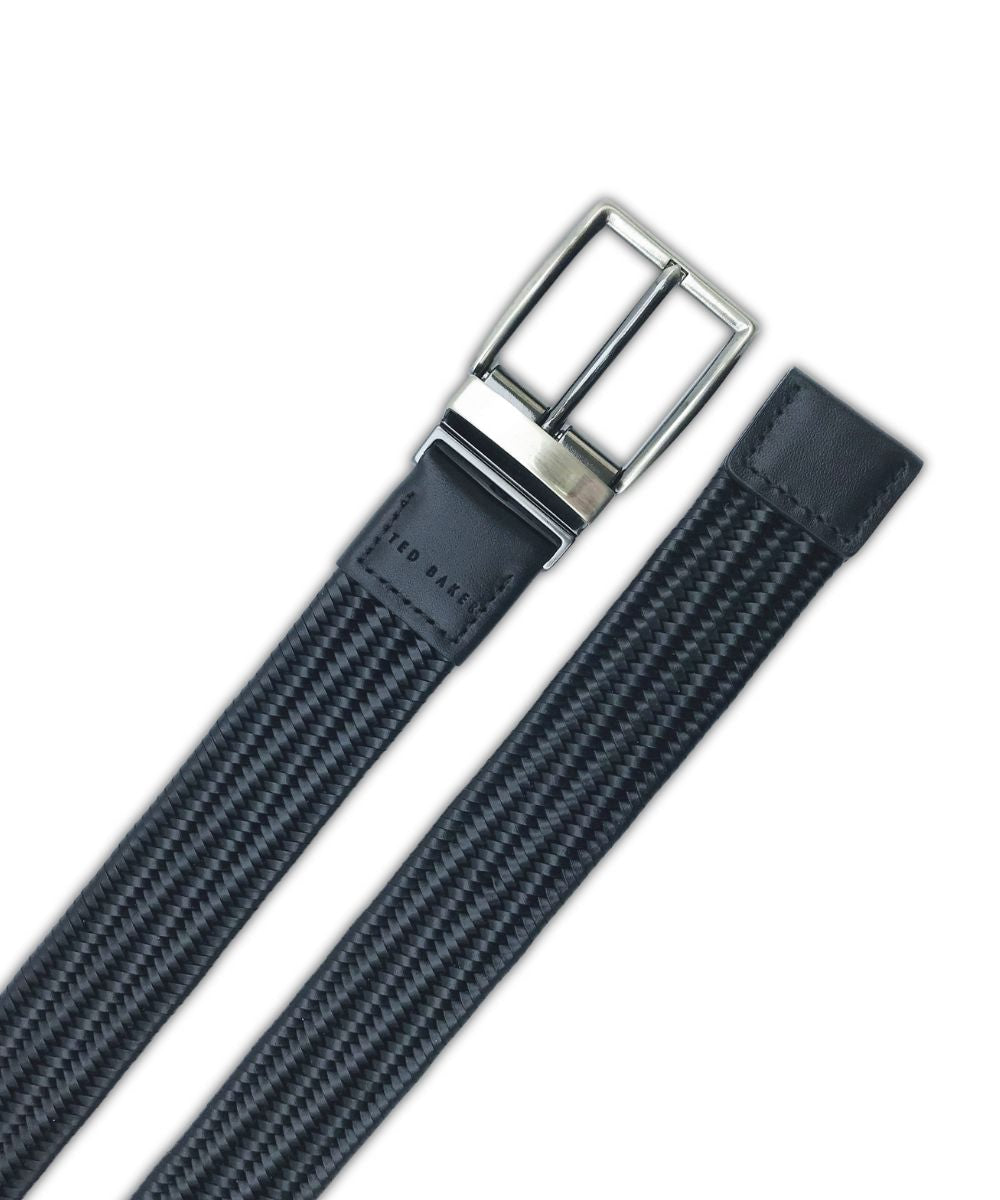 Ted Baker BRAIDED BELT – Black BLACK
