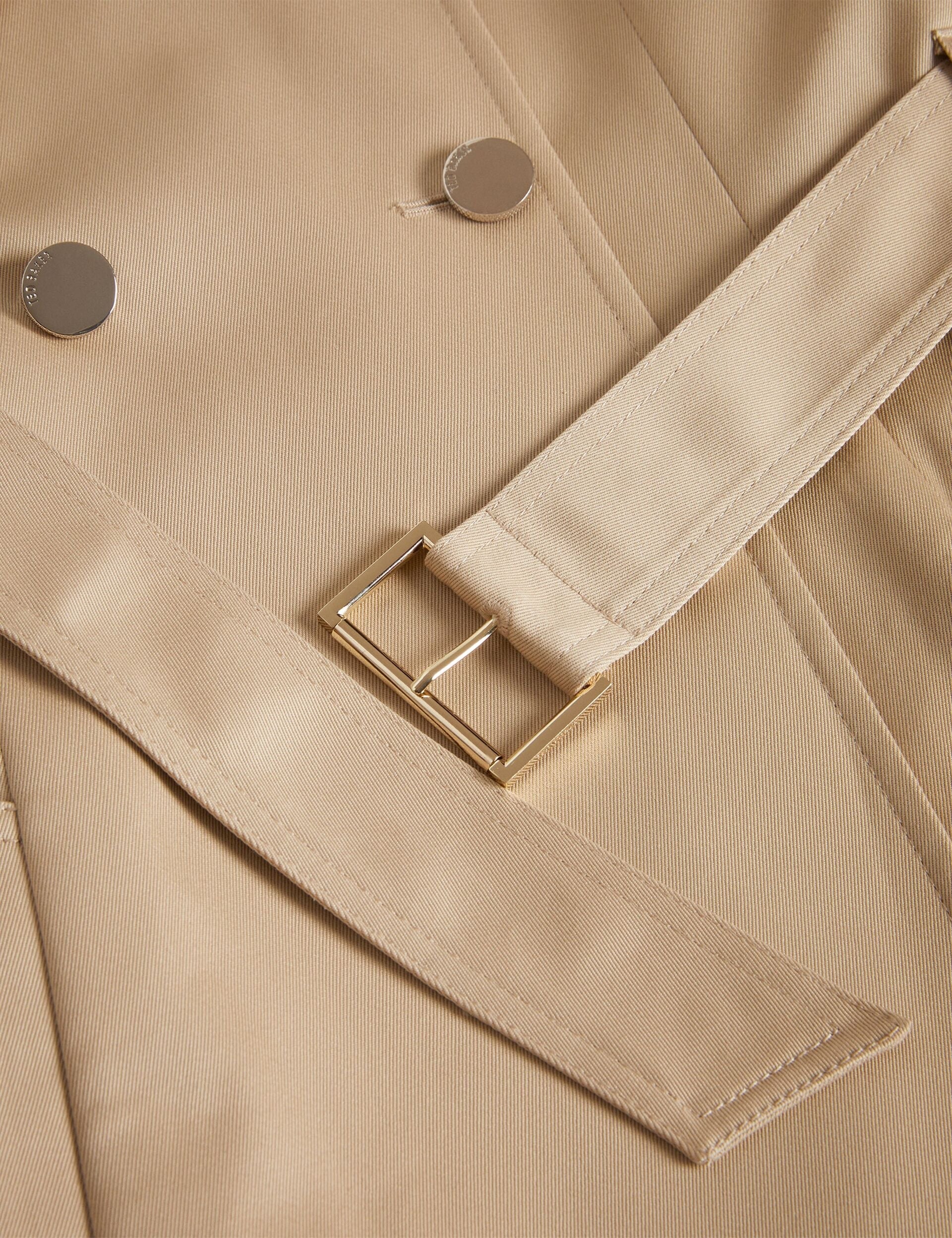 Ted Baker ROBBII - Showerproof Trench Coat NATURAL
