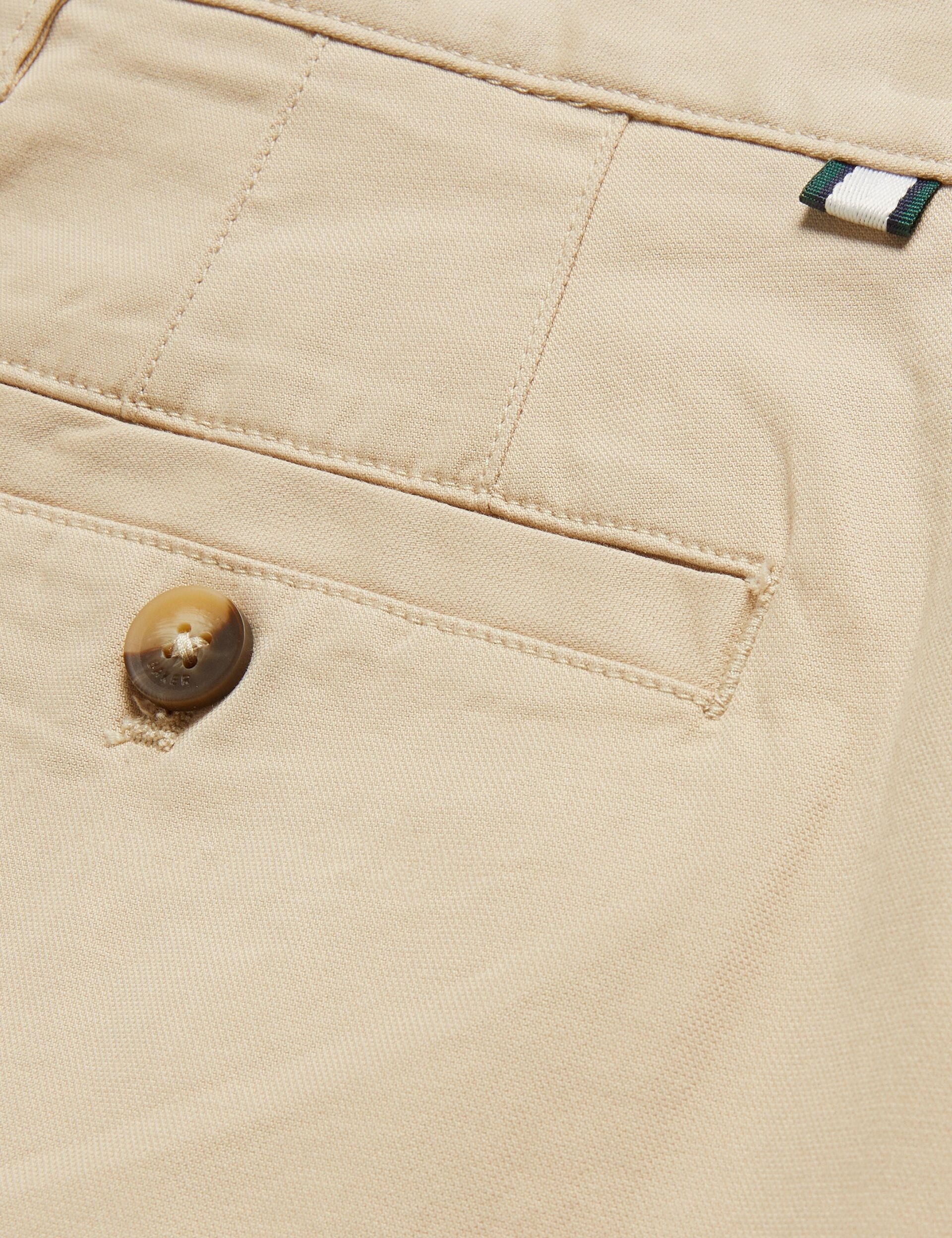 Ted Baker HAYBRN - Regular Fit Woven Texture Chinos STONE