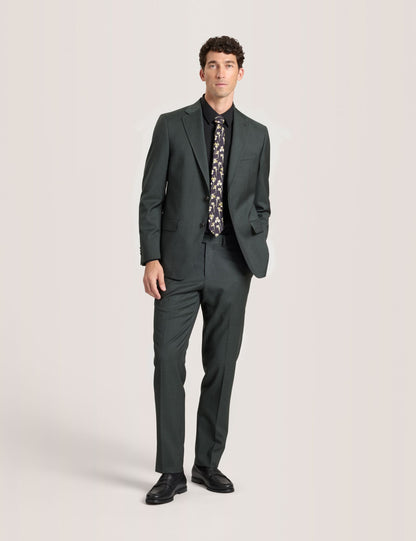Ted Baker WRIGHT-TWILL - Twill Suit Jacket OLIVE
