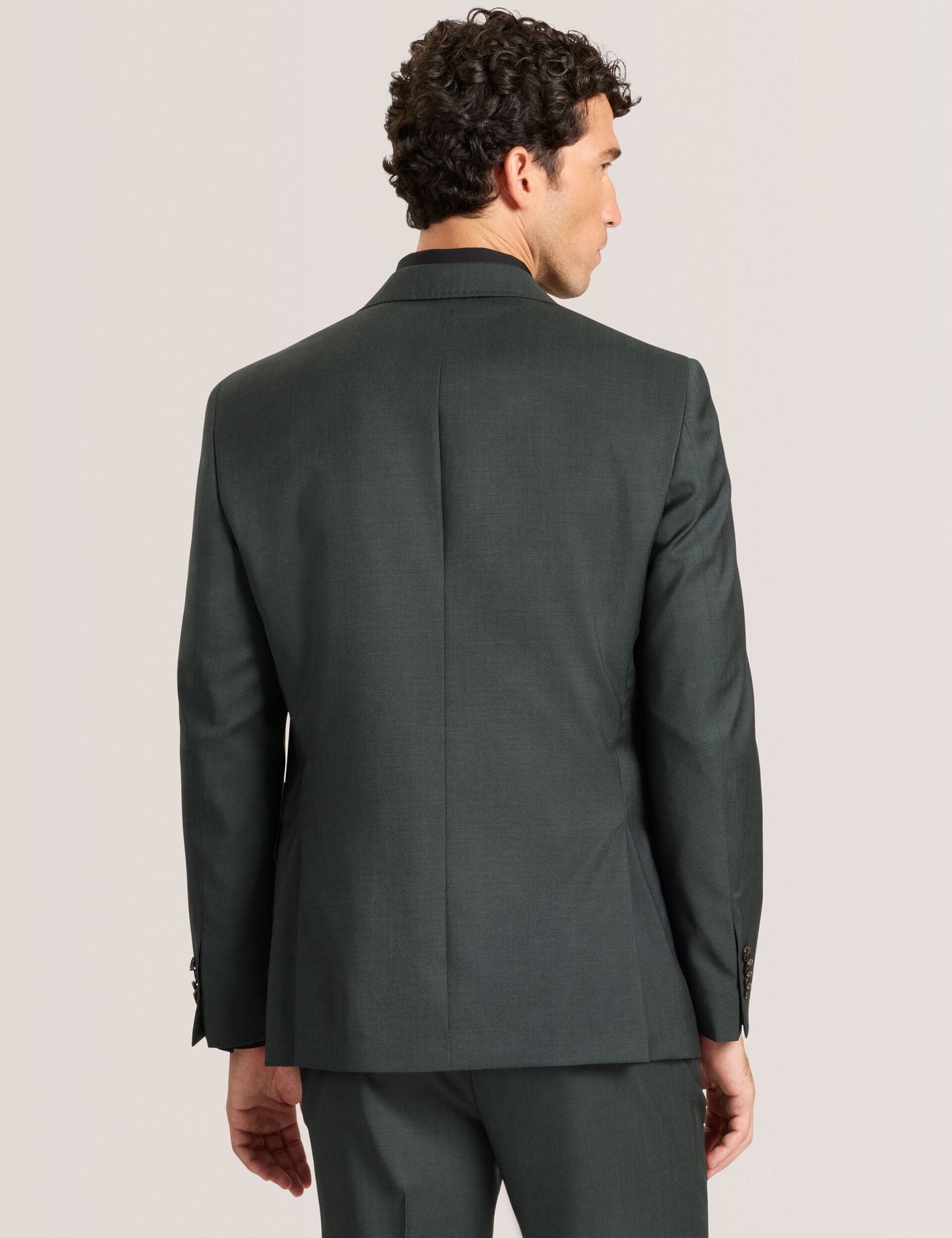 Ted Baker WRIGHT-TWILL - Twill Suit Jacket OLIVE