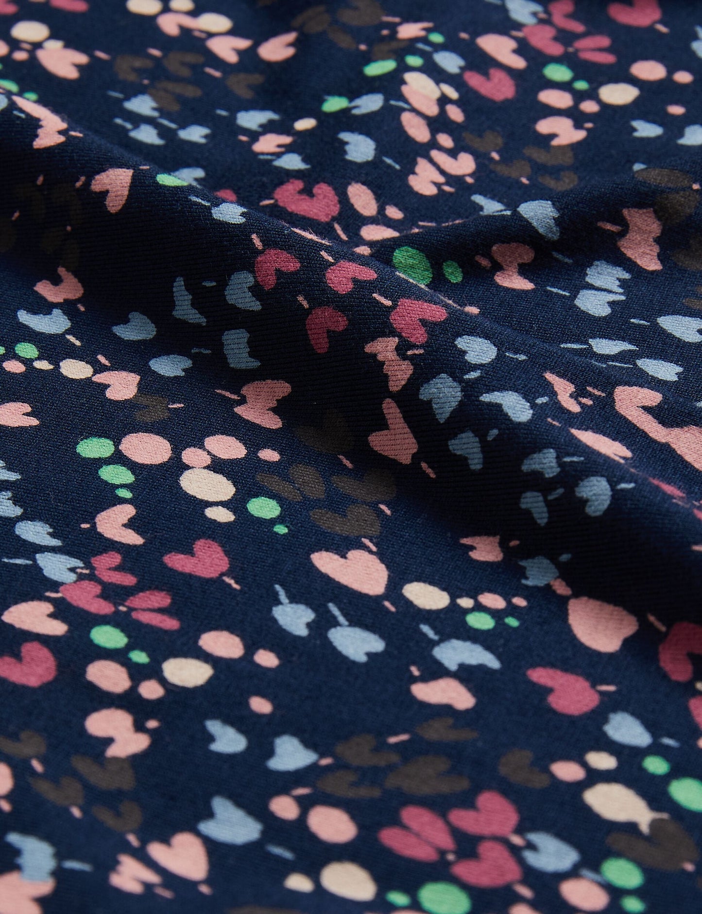Ted Baker REMANAA - Heart Printed Fitted Tee NAVY