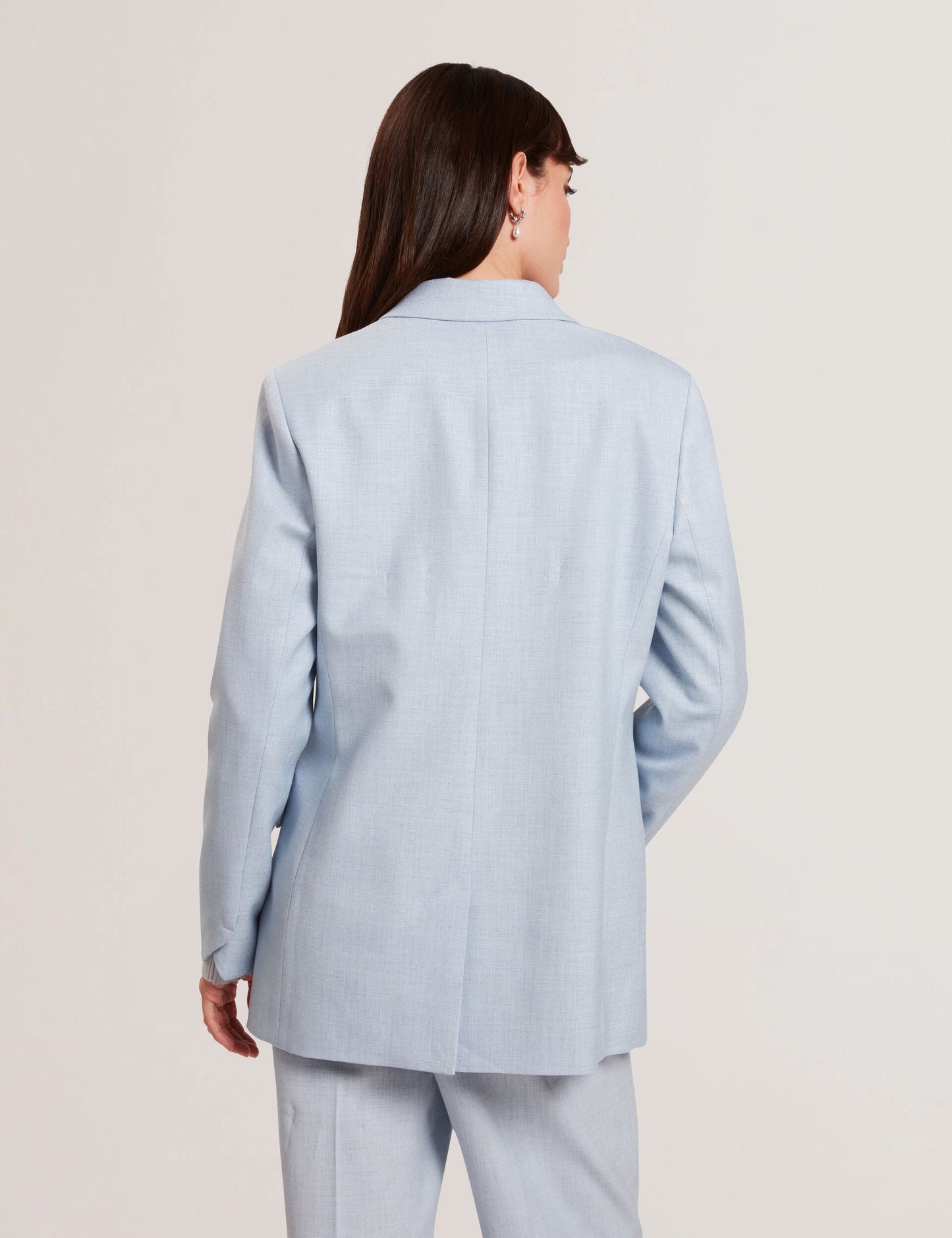 Ted Baker CARNI - Relaxed Tailored Single Breasted Blazer PALE BLUE