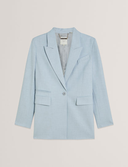 Ted Baker CARNI - Relaxed Tailored Single Breasted Blazer PALE BLUE
