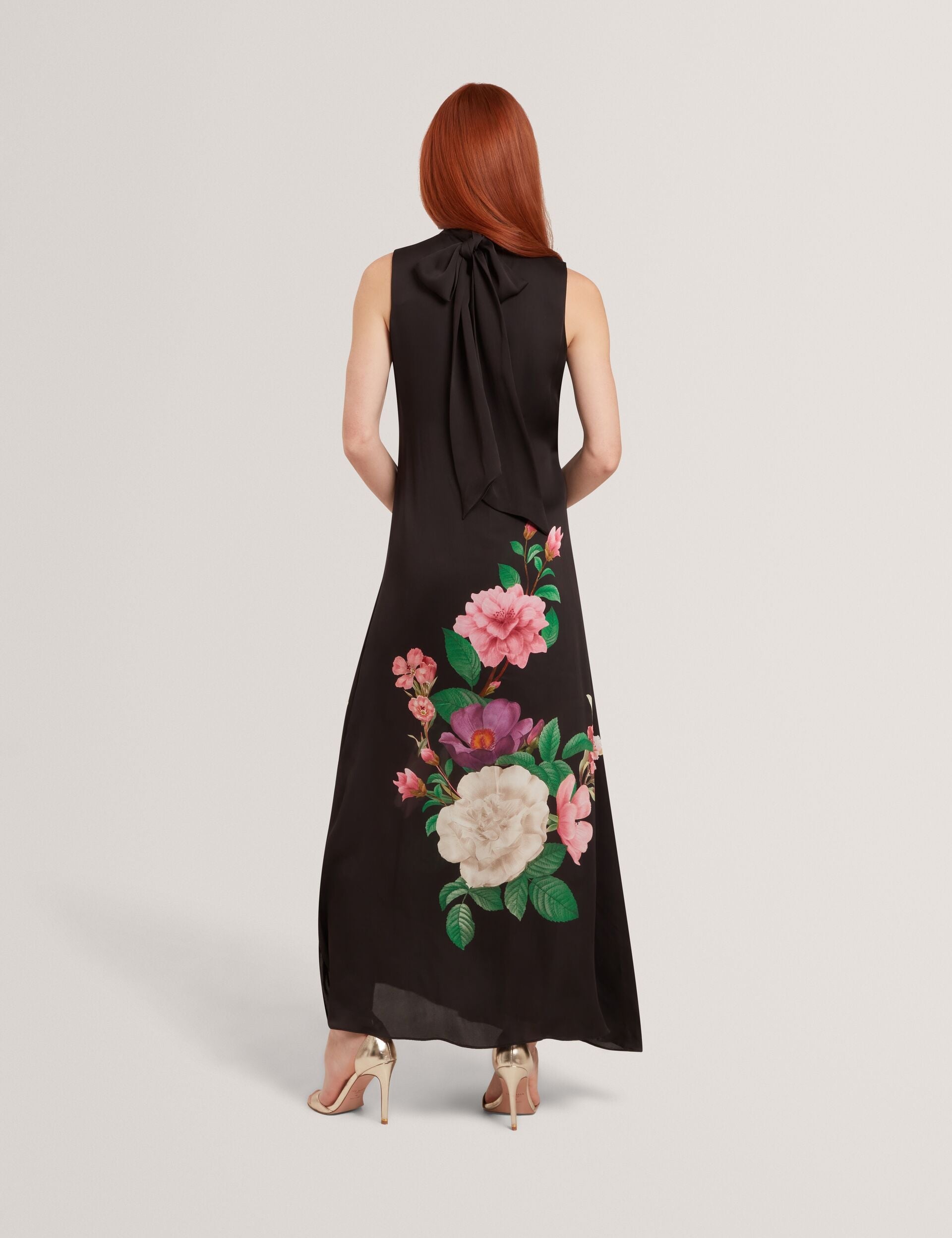 Ted Baker Anna Midi Dress BLACK