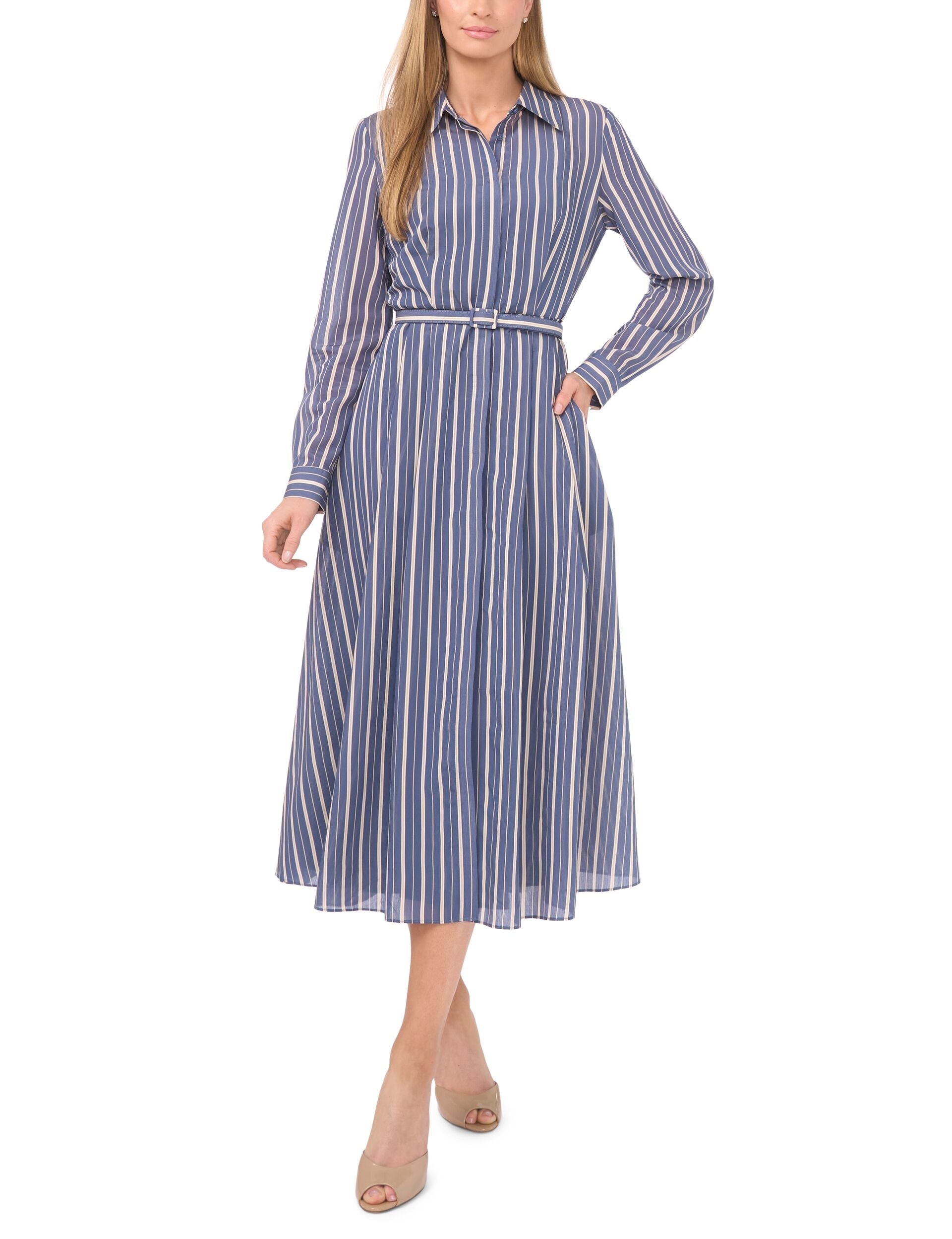 Ted Baker CHARLOTTE - Midi Shirt Dress BLUE