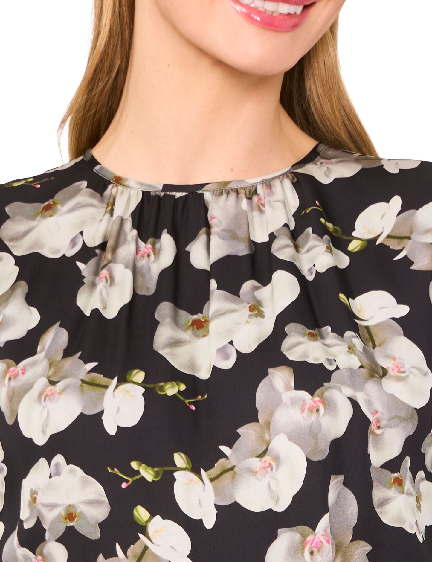 Ted Baker ORCIANA - Puff Sleeve Belted Mini Dress BLACK