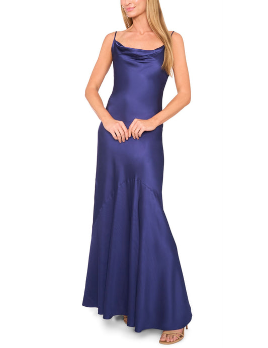 Ted Baker EILA - Cowl Neck Strap Dress NAVY