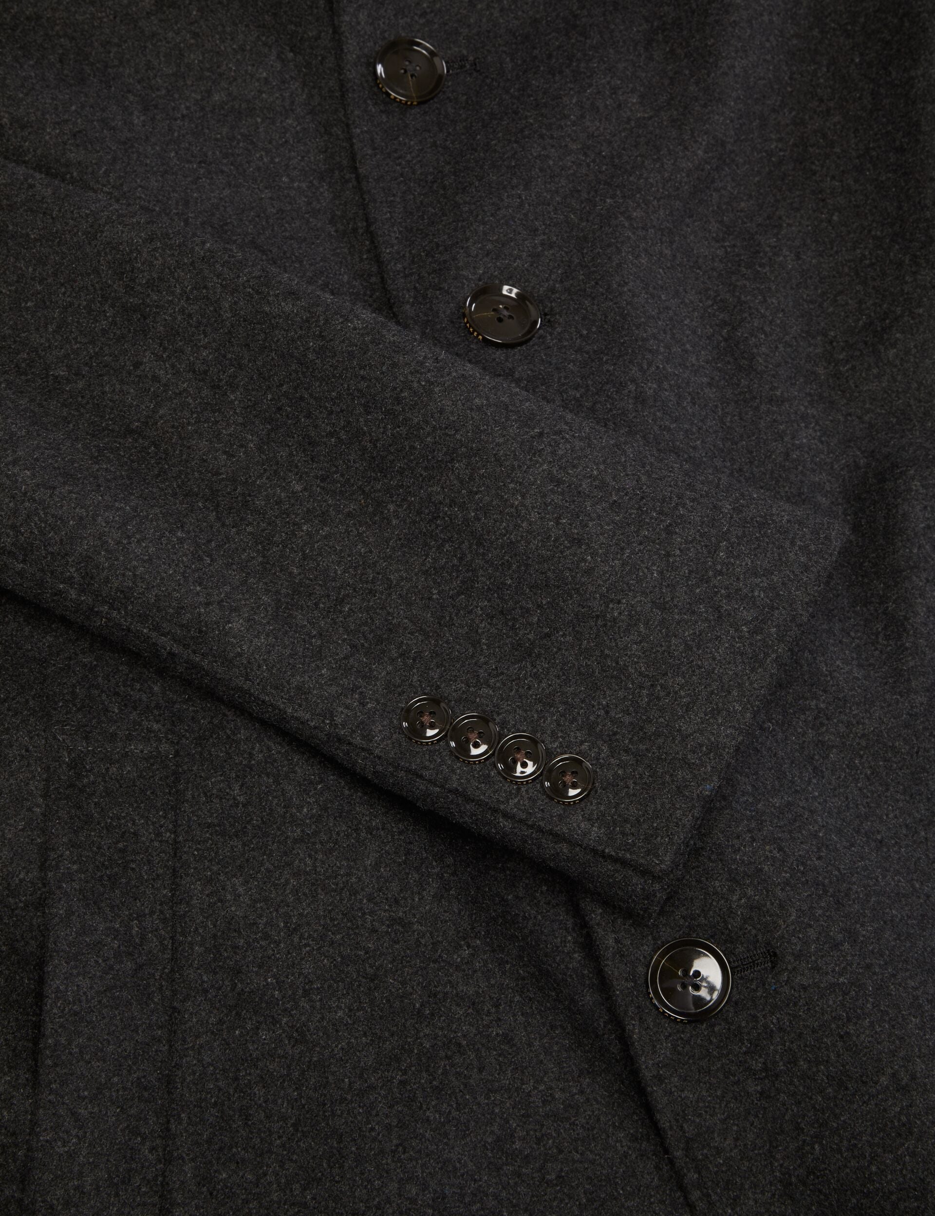 Ted Baker WIMBLEDON - Overcoat with Bib CHARCOAL