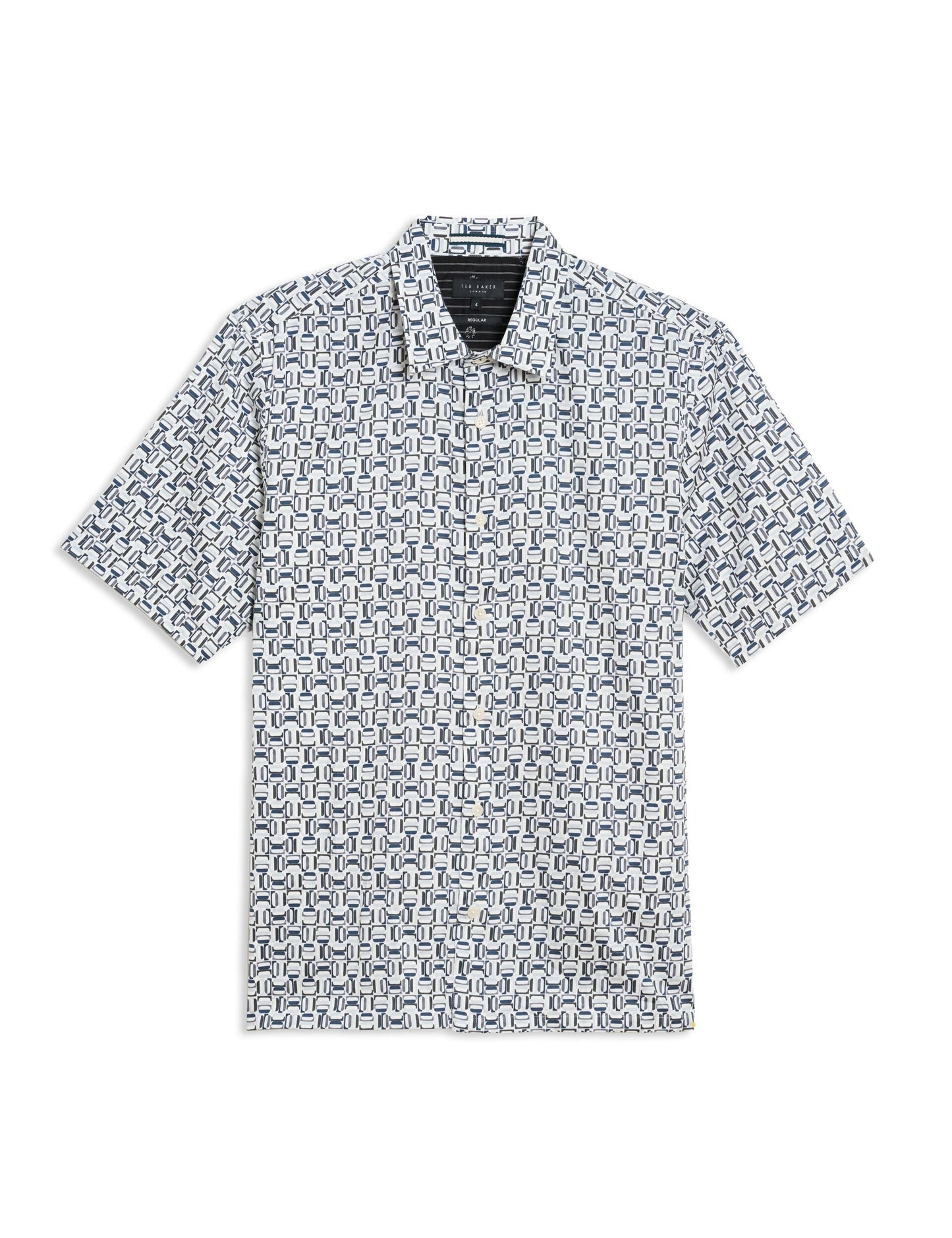 Ted Baker ASTUN - Short Sleeve Shirt GREY