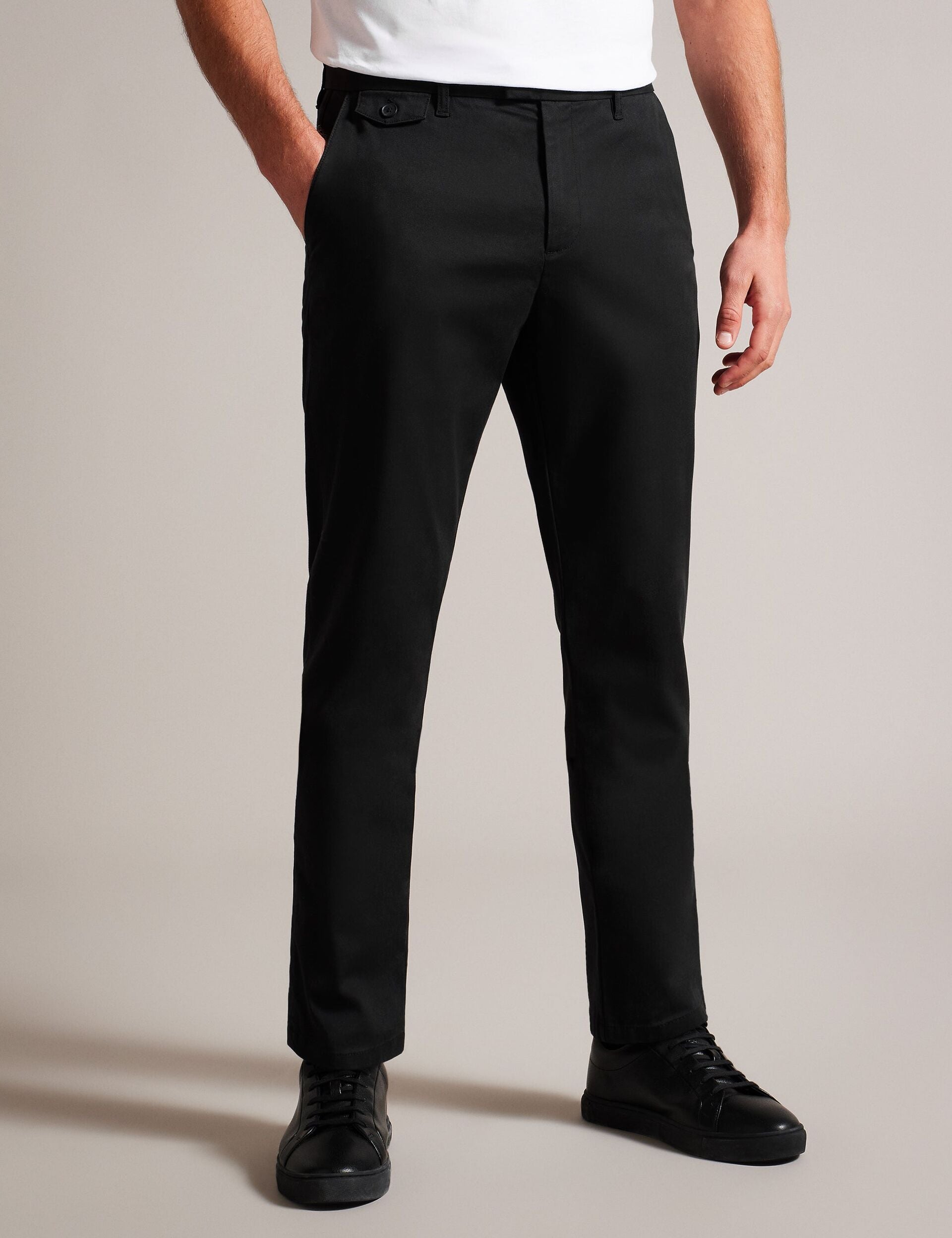 Ted Baker HAYDAE - Slim Fit Chino BLACK