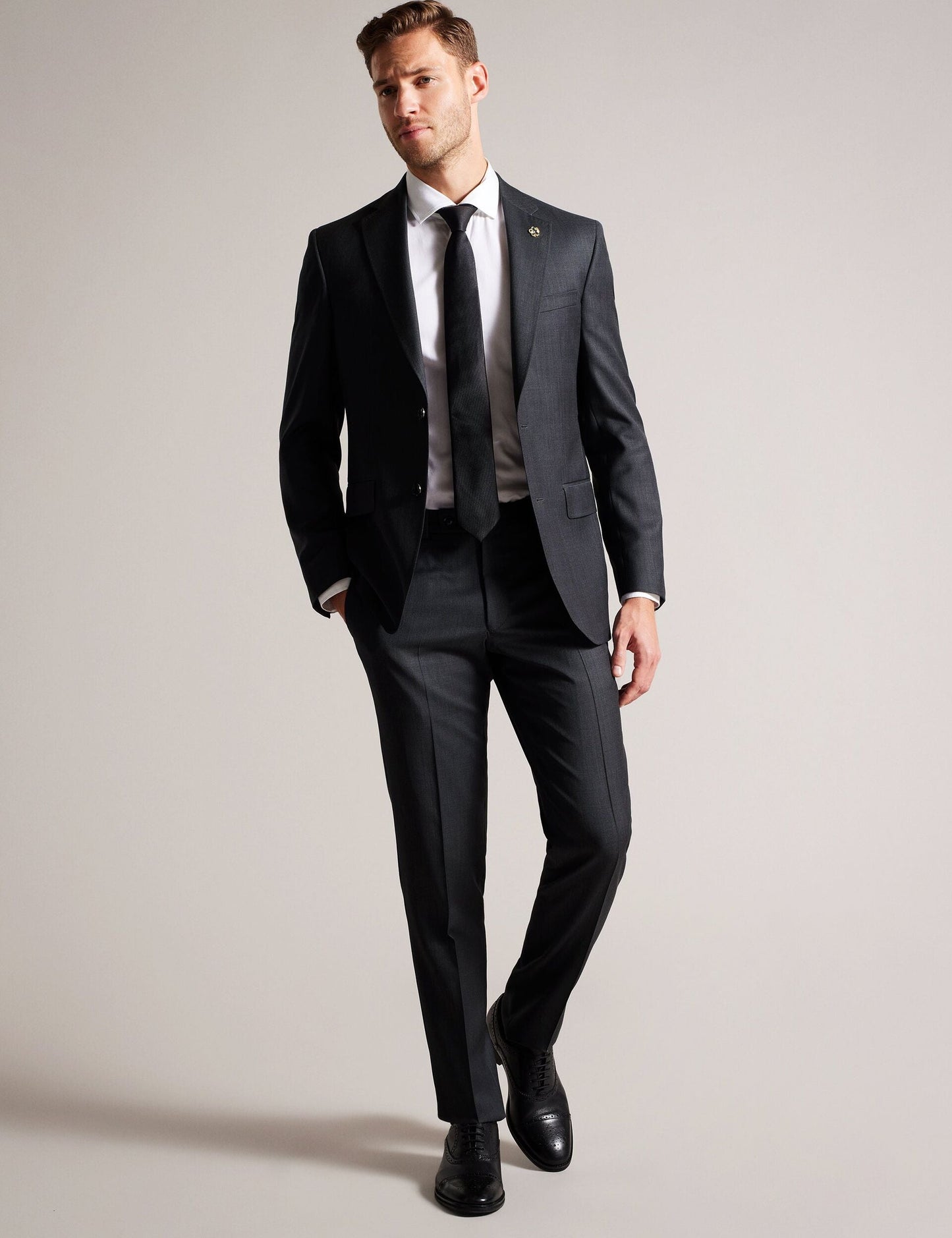 Ted Baker CORE SUIT TROUSER - Grey GREY
