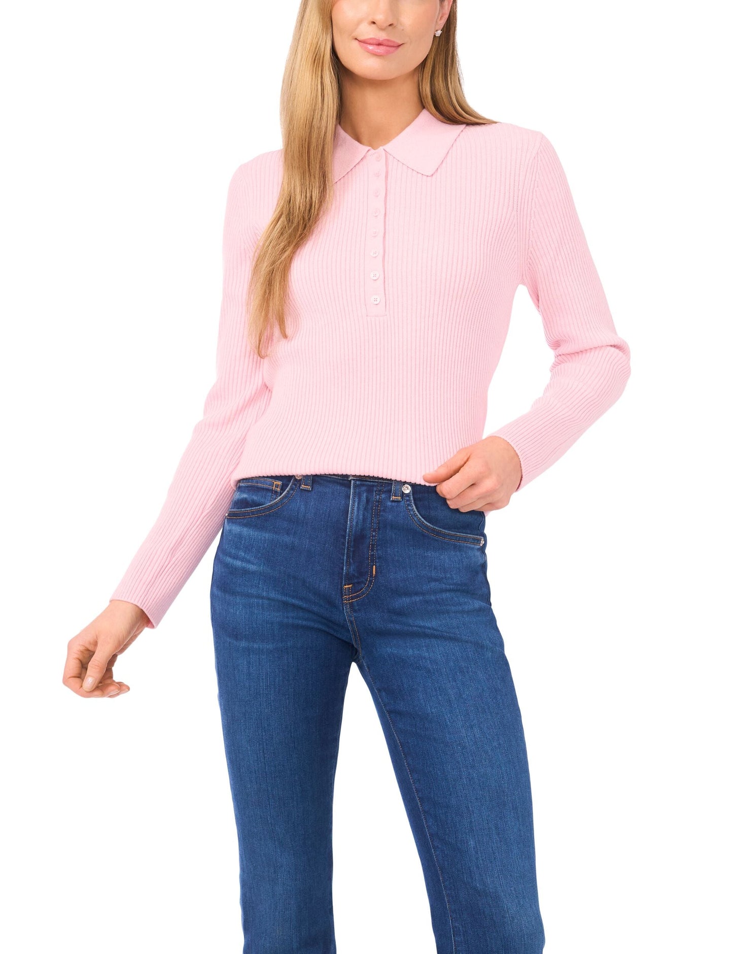 Ted Baker JALIA - Collar Top LIGHT PINK
