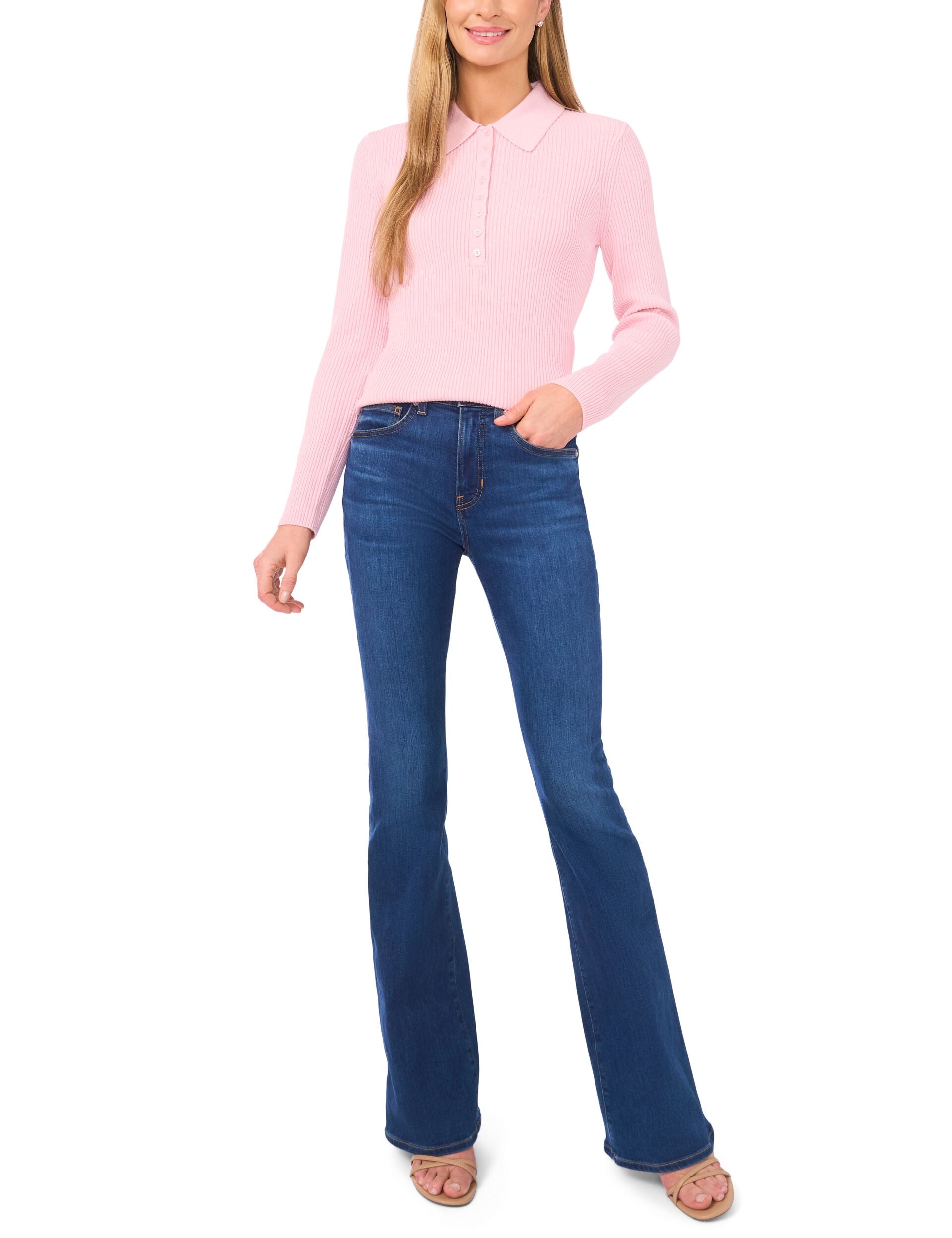 Ted Baker JALIA - Collar Top LIGHT PINK
