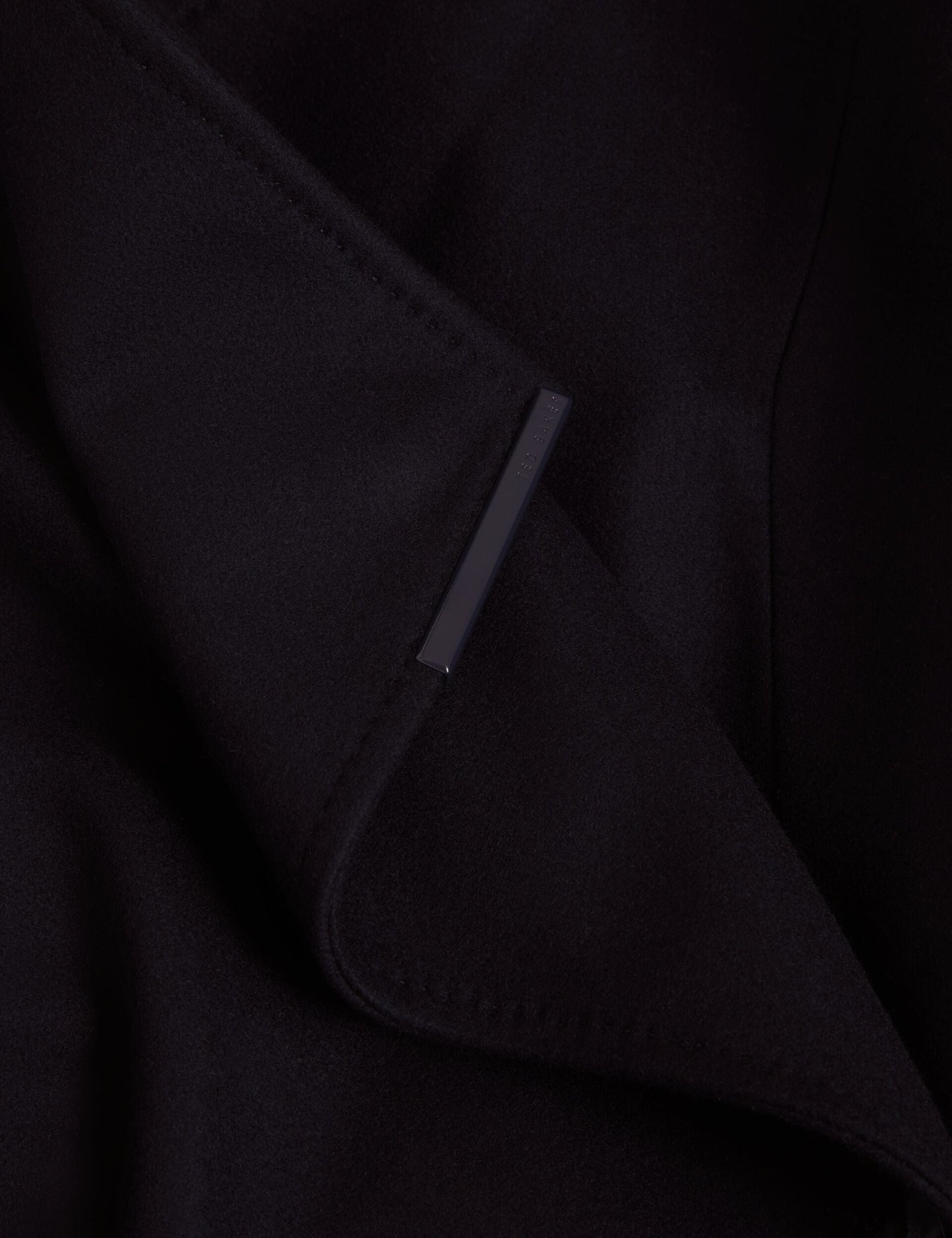 Ted Baker ROSELL Longline Belted Wool Wrap Coat NAVY