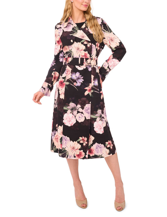 Ted Baker ANASTASIA - Printed Trench Coat LIGHT PINK