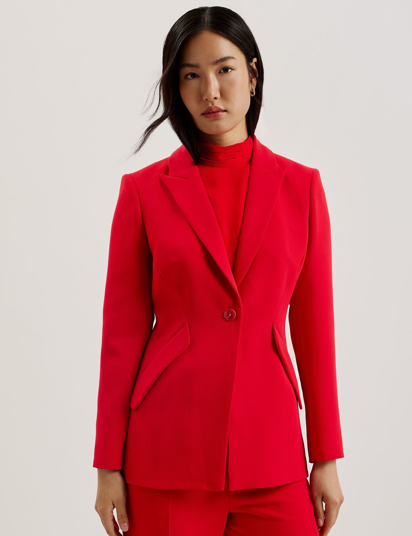 Ted Baker MANABL - Slim Fit Single Breasted Tailored Blazer RED