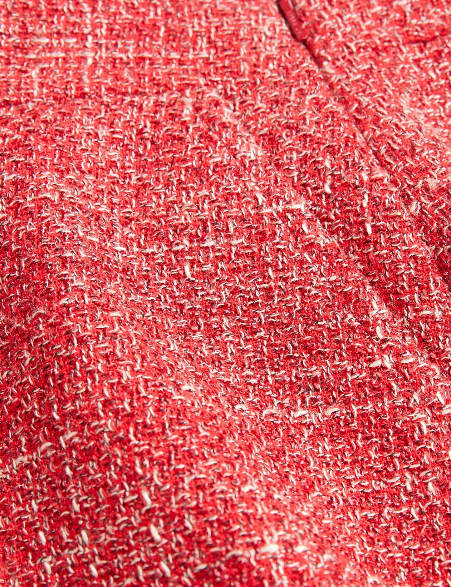 Ted Baker SUMIS - Tailored Boucle Midi Skirt With Front Slit RED