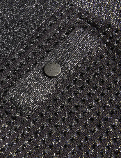 Ted Baker SANNIAA - Mini Skirt GUNMETAL