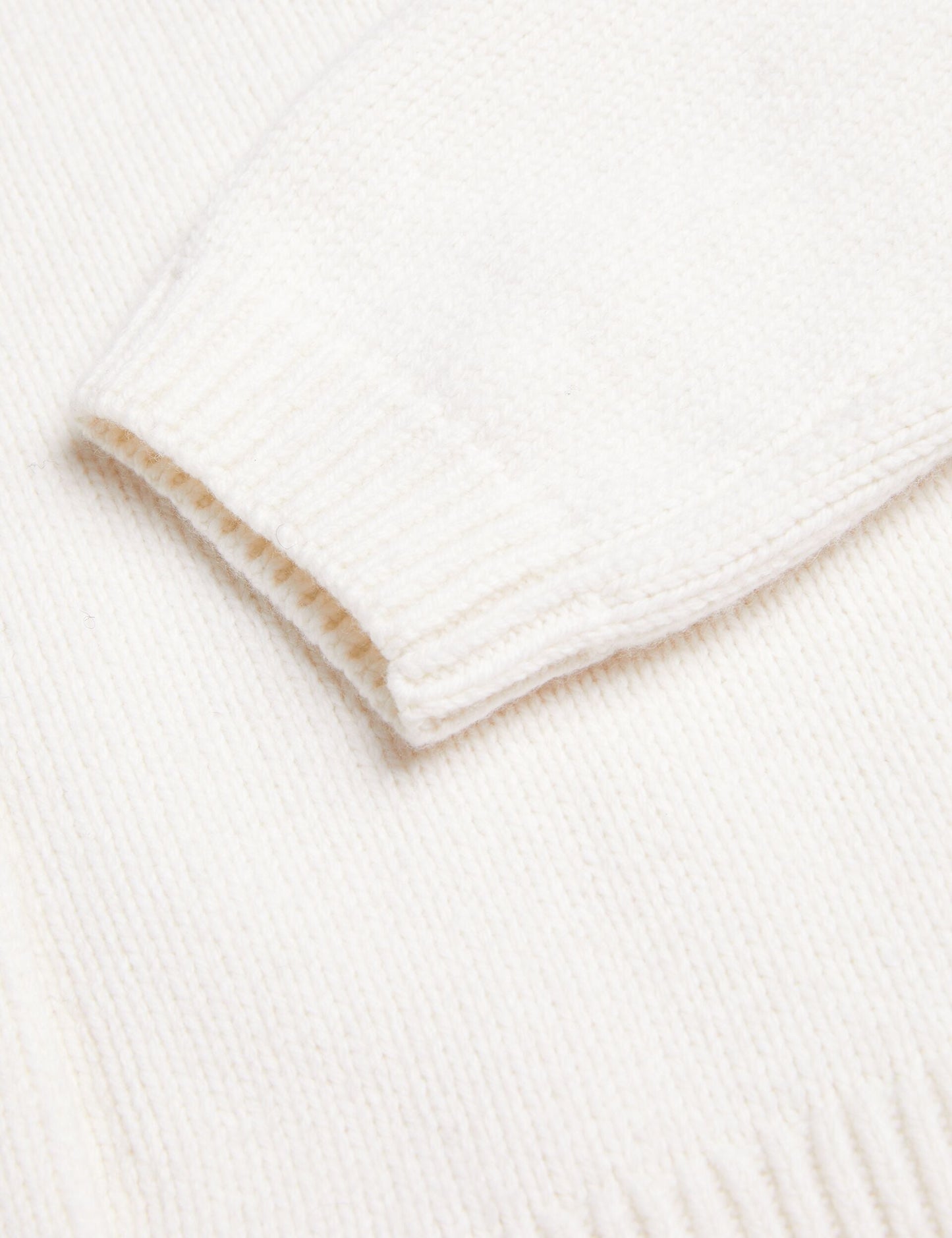 Ted Baker JAYCEY - Rose Button Knitted Crew Neck Cardigan IVORY