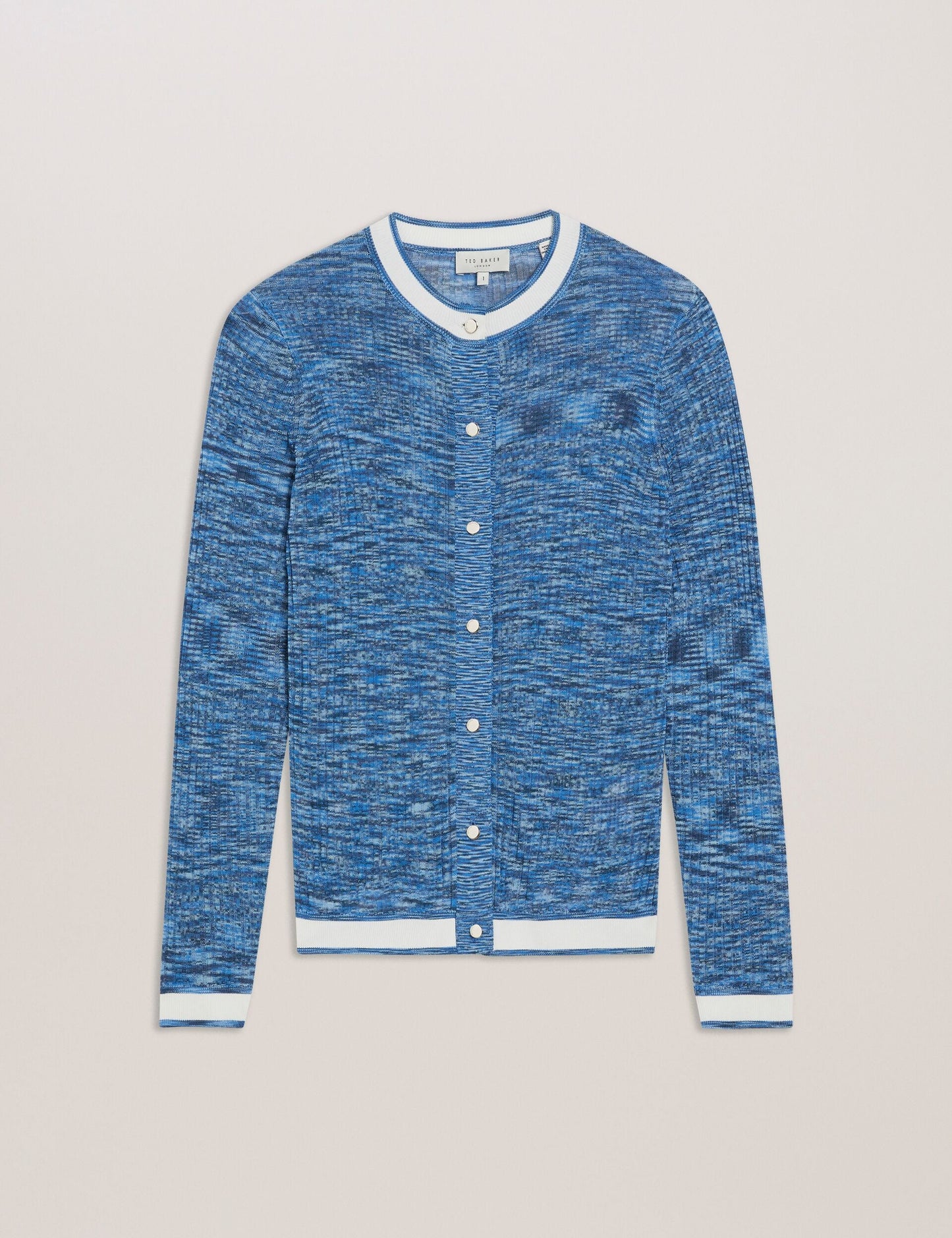 Ted Baker ADDLINN - Long Sleeve Fitted Cardigan BLUE