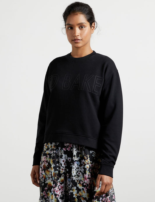 Ted Baker LORITO - Sweatshirt BLACK
