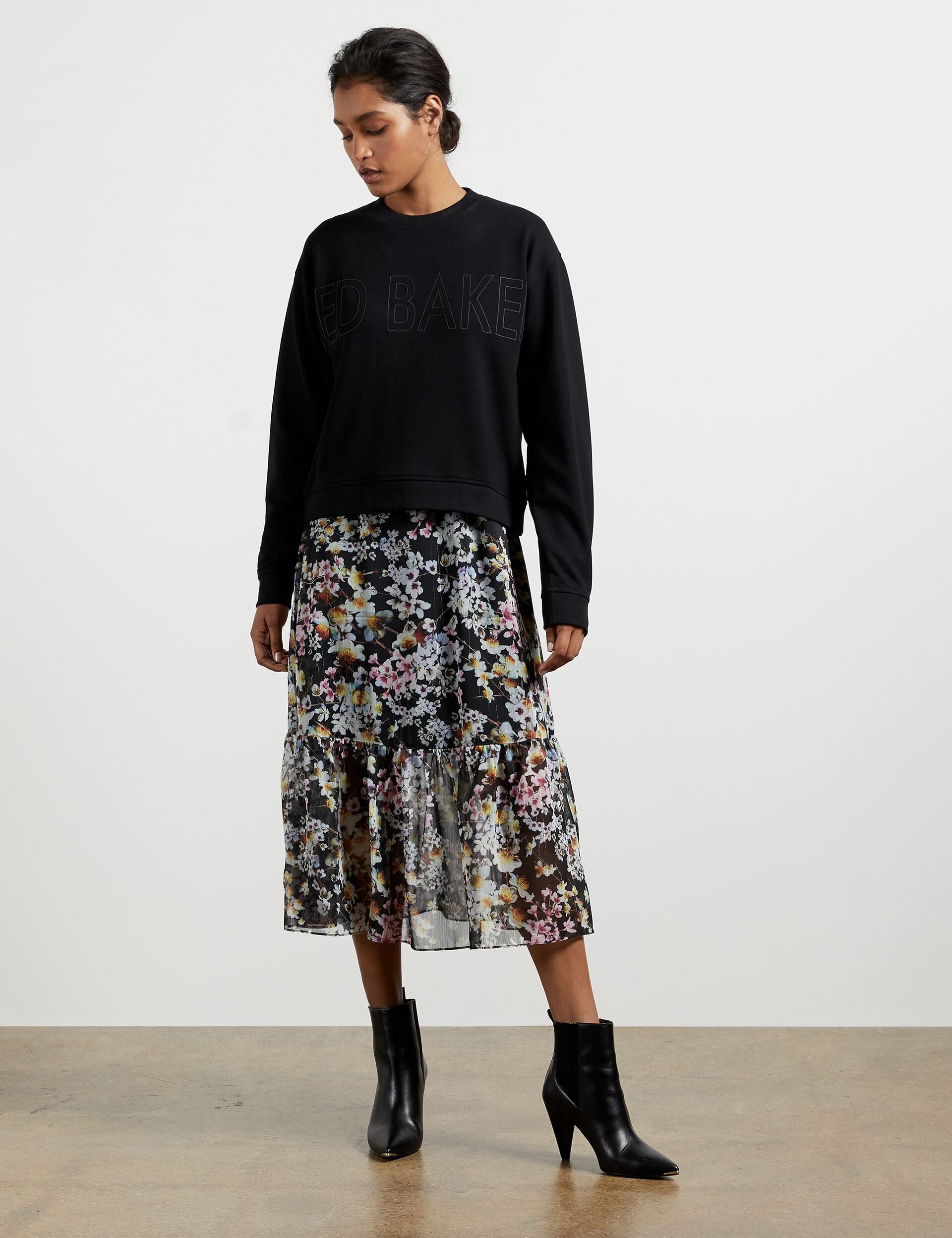 Ted Baker LORITO - Sweatshirt BLACK