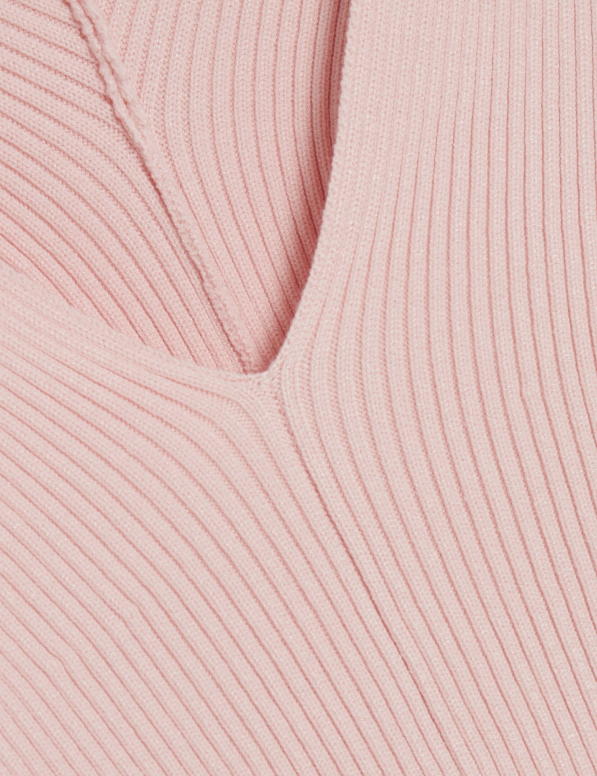 Ted Baker AMELYAA - Rib Sculpt Sleeve Sweater LIGHT PINK